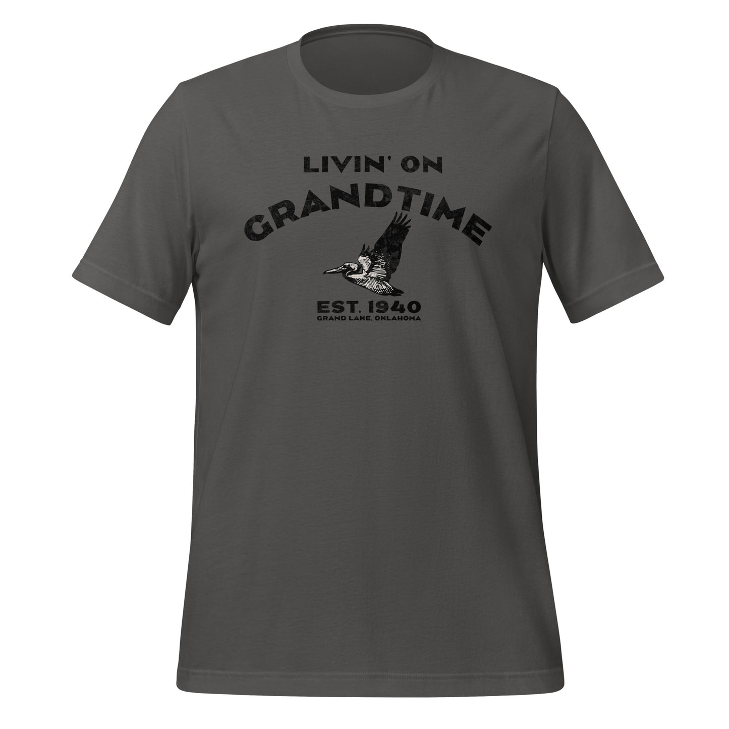 LIVIN' ON GRANDTIME Custom Pellican Unisex t-shirt