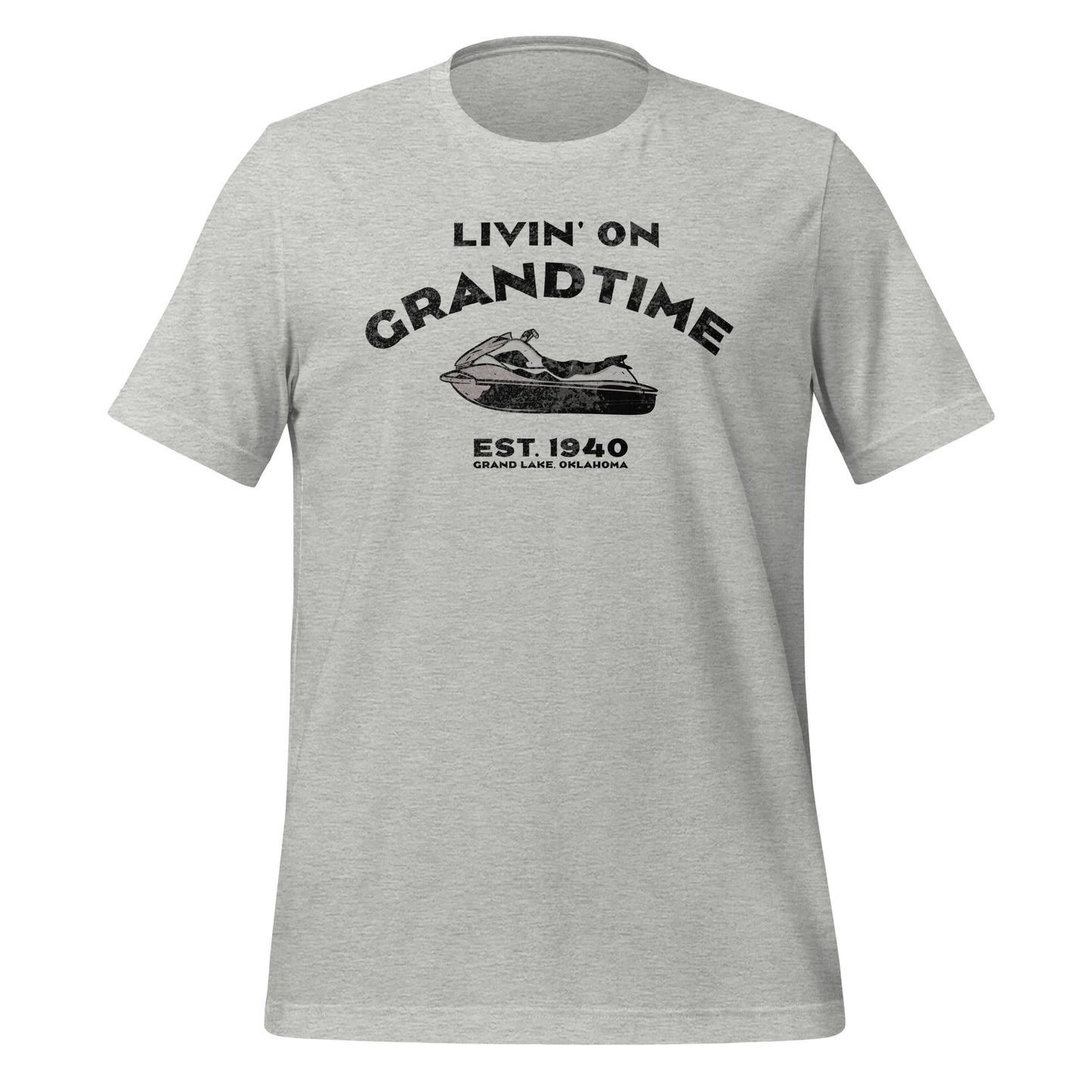 LIVIN' ON GRANDTIME Custom Wave Runner Unisex t-shirt