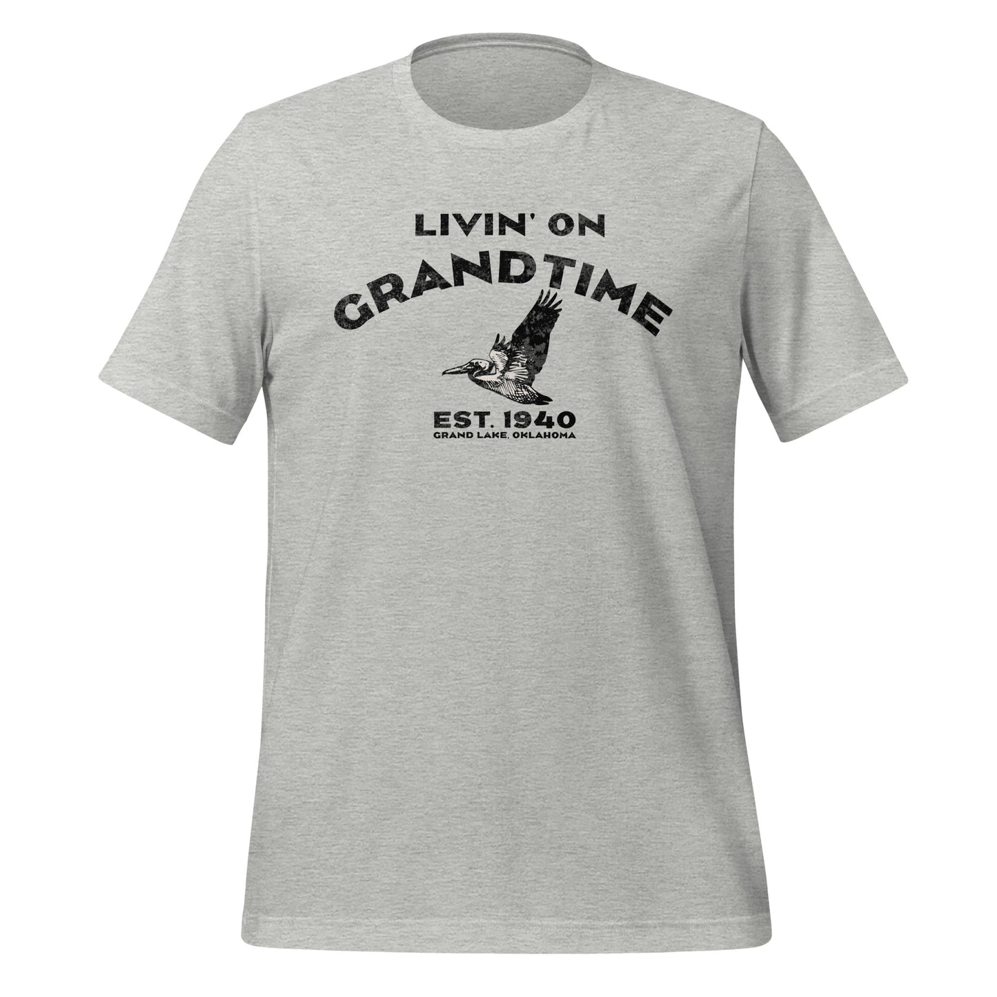 LIVIN' ON GRANDTIME Custom Pellican Unisex t-shirt