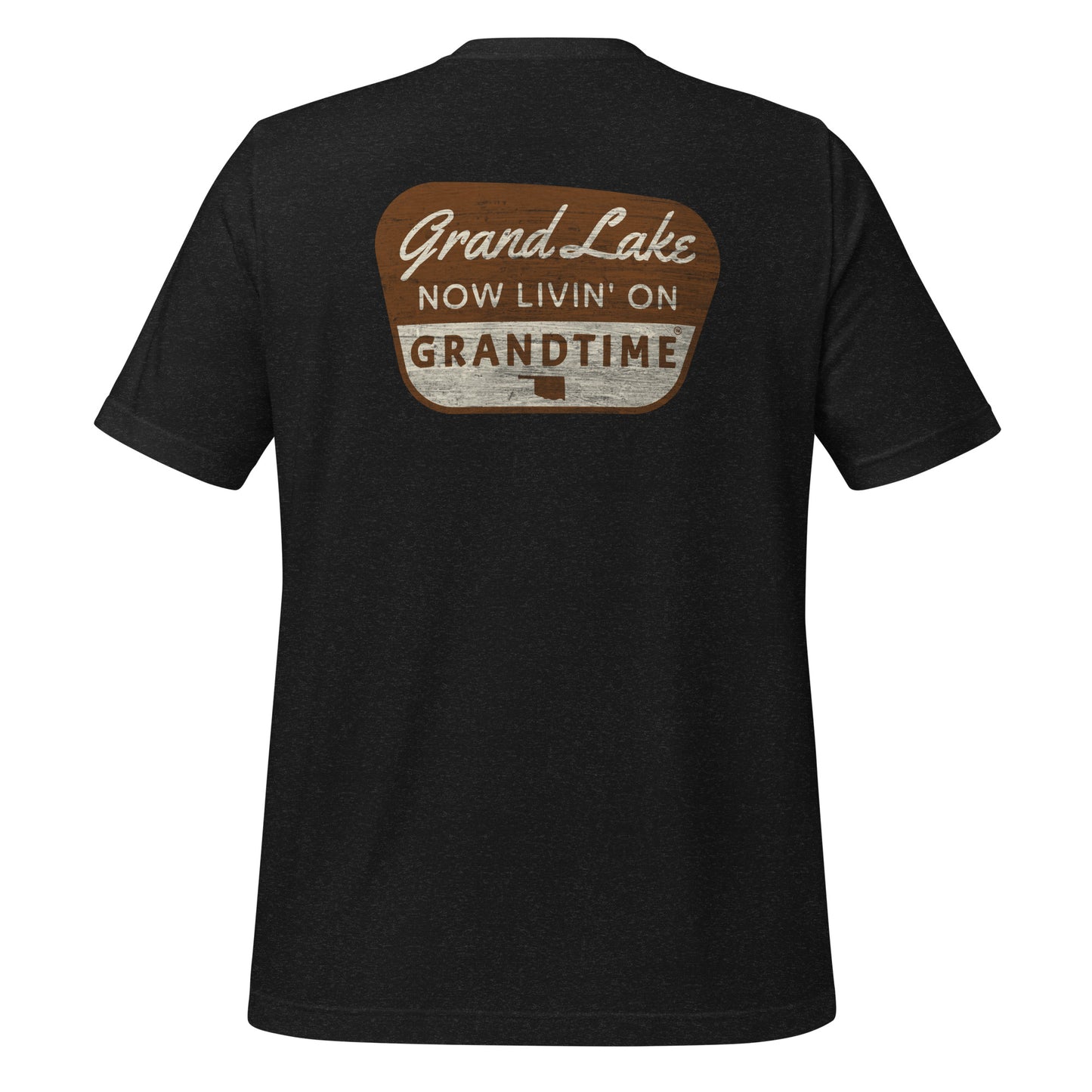ON GRANDTIME Grand Lake Oklahoma soft style Unisex t-shirt
