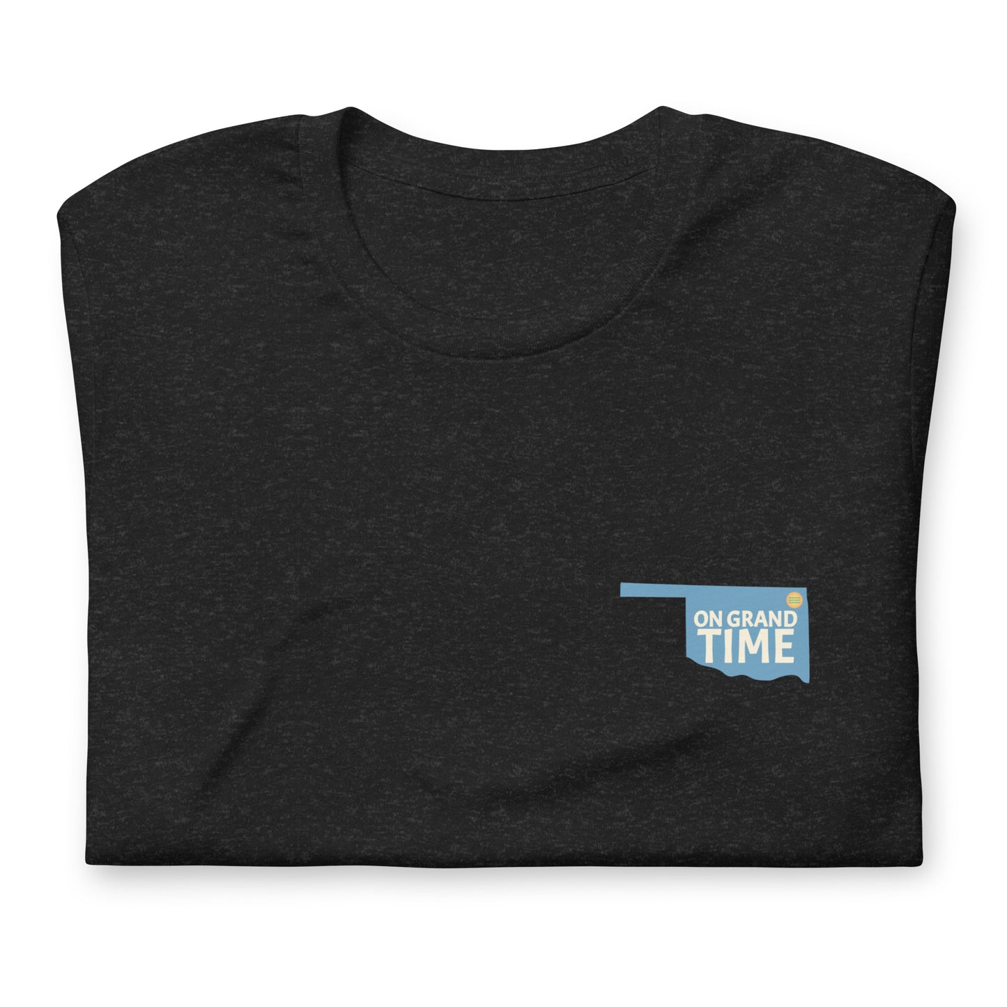 ON GRANDTIME Custom Oklahoma design on a soft Unisex t-shirt