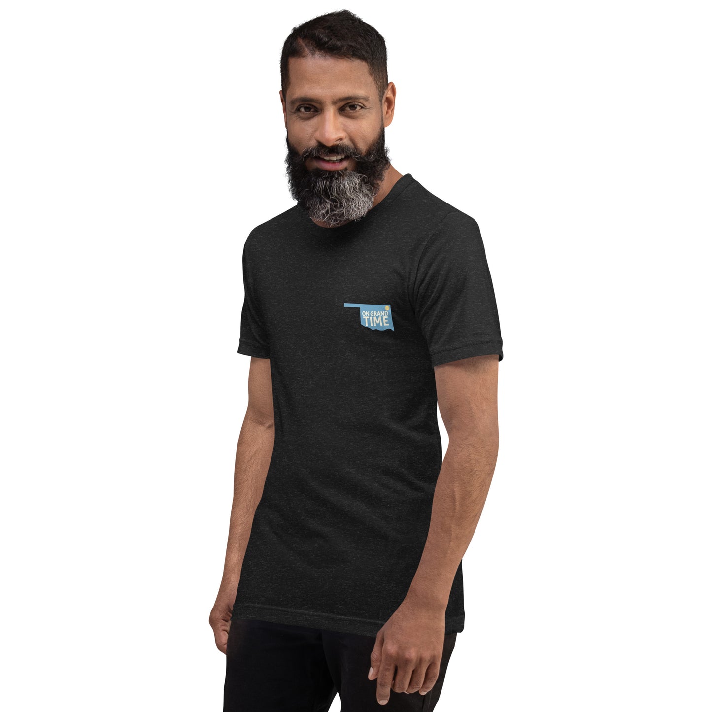 ON GRANDTIME Custom Oklahoma design on a soft Unisex t-shirt