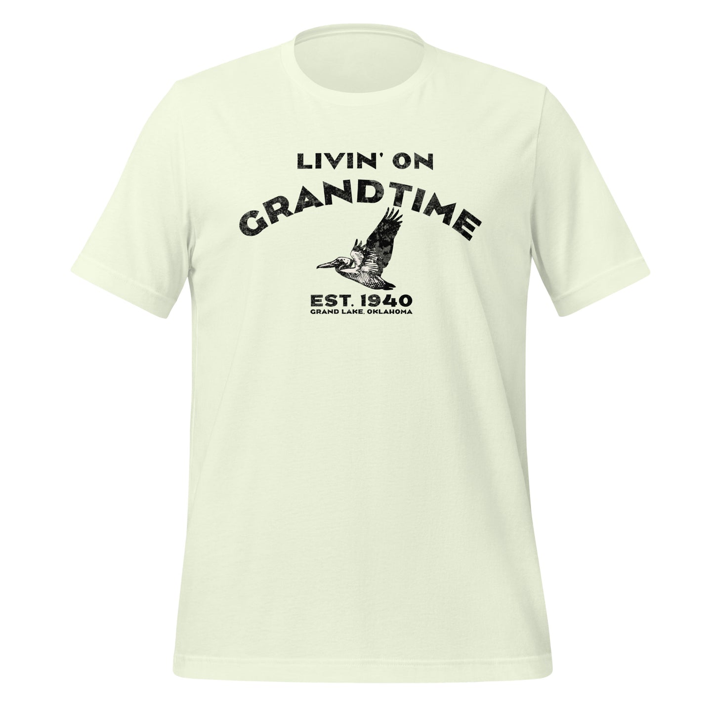 LIVIN' ON GRANDTIME Custom Pellican Unisex t-shirt