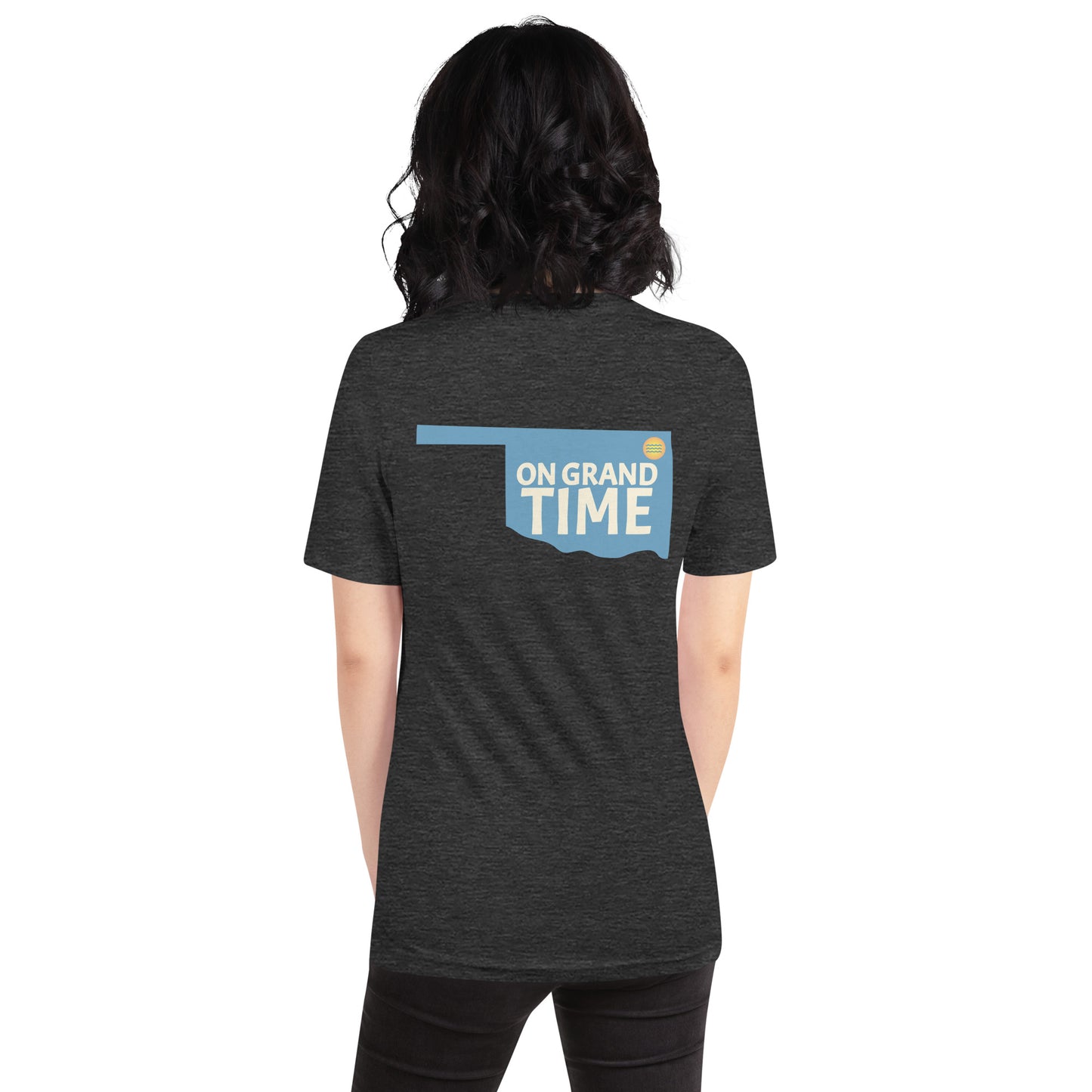 ON GRANDTIME Custom Oklahoma design on a soft Unisex t-shirt