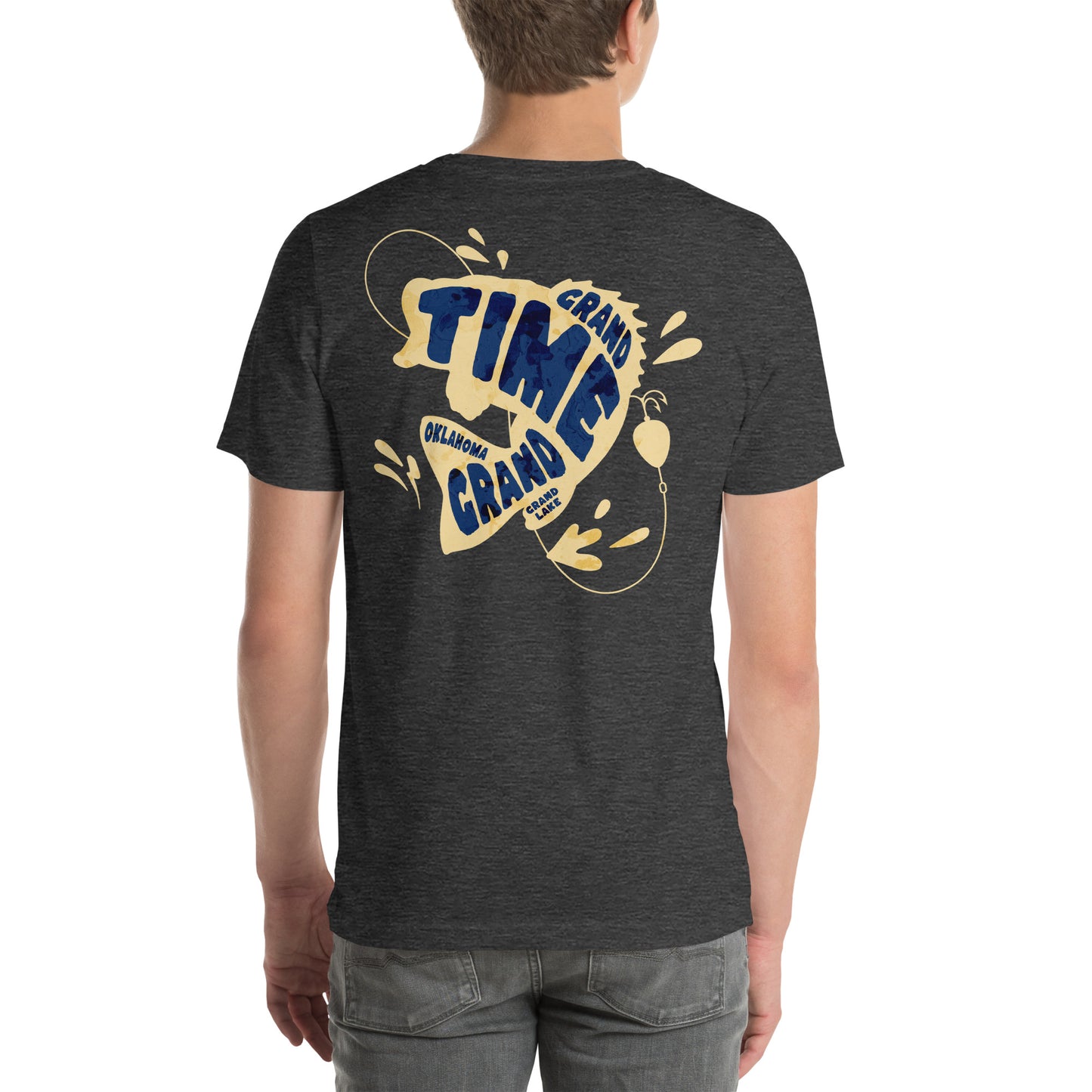 ON GRANDTIME custom jumping Bass design soft style Unisex t-shirt