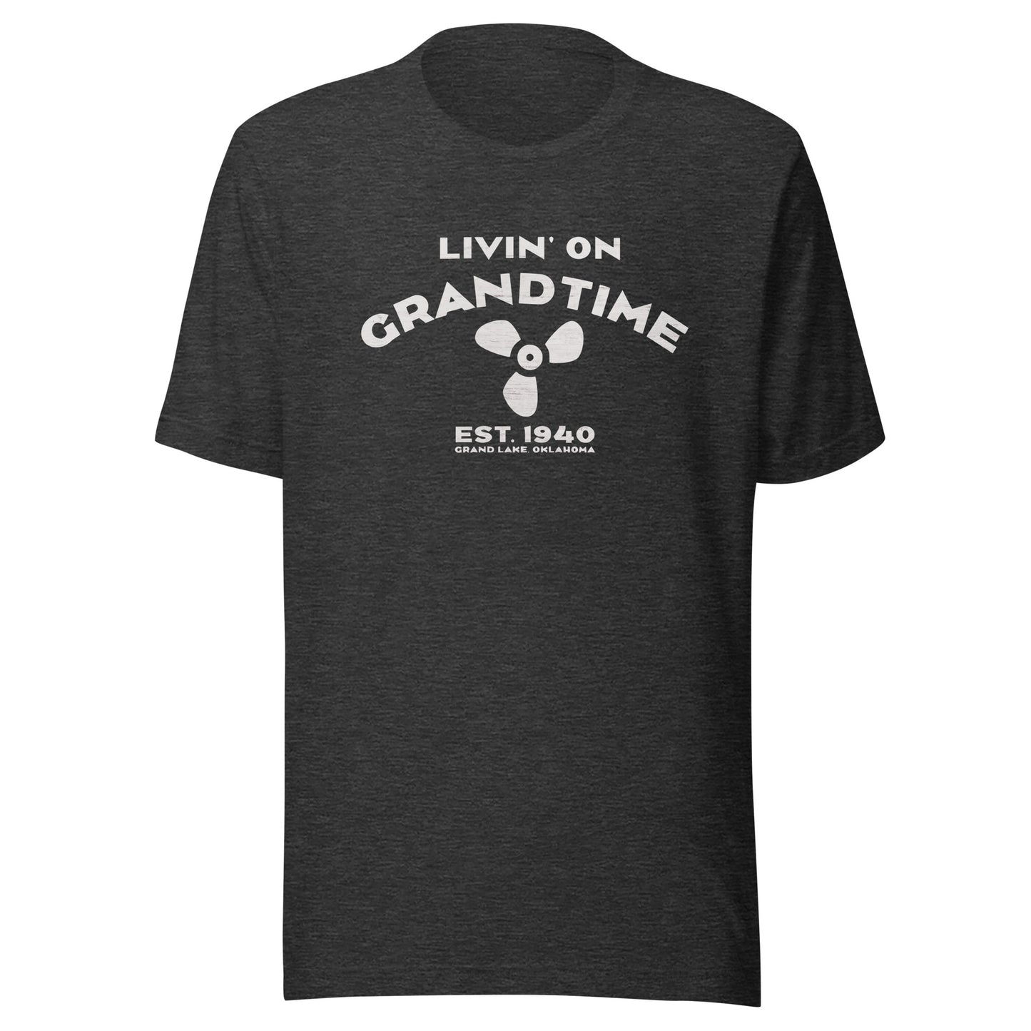 ON GRANDTIME custom boat prop design Unisex soft style t-shirt