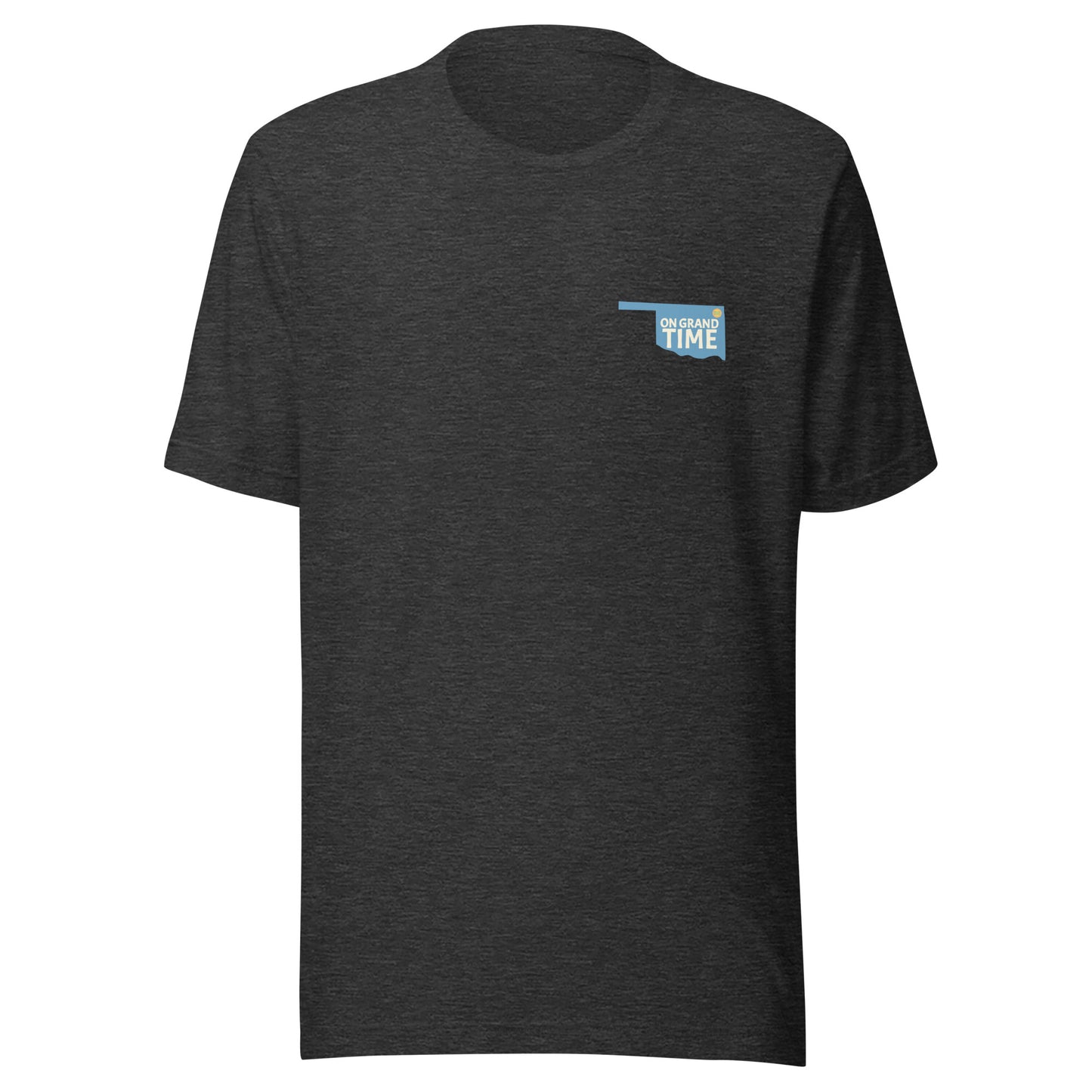 ON GRANDTIME Custom Oklahoma design on a soft Unisex t-shirt