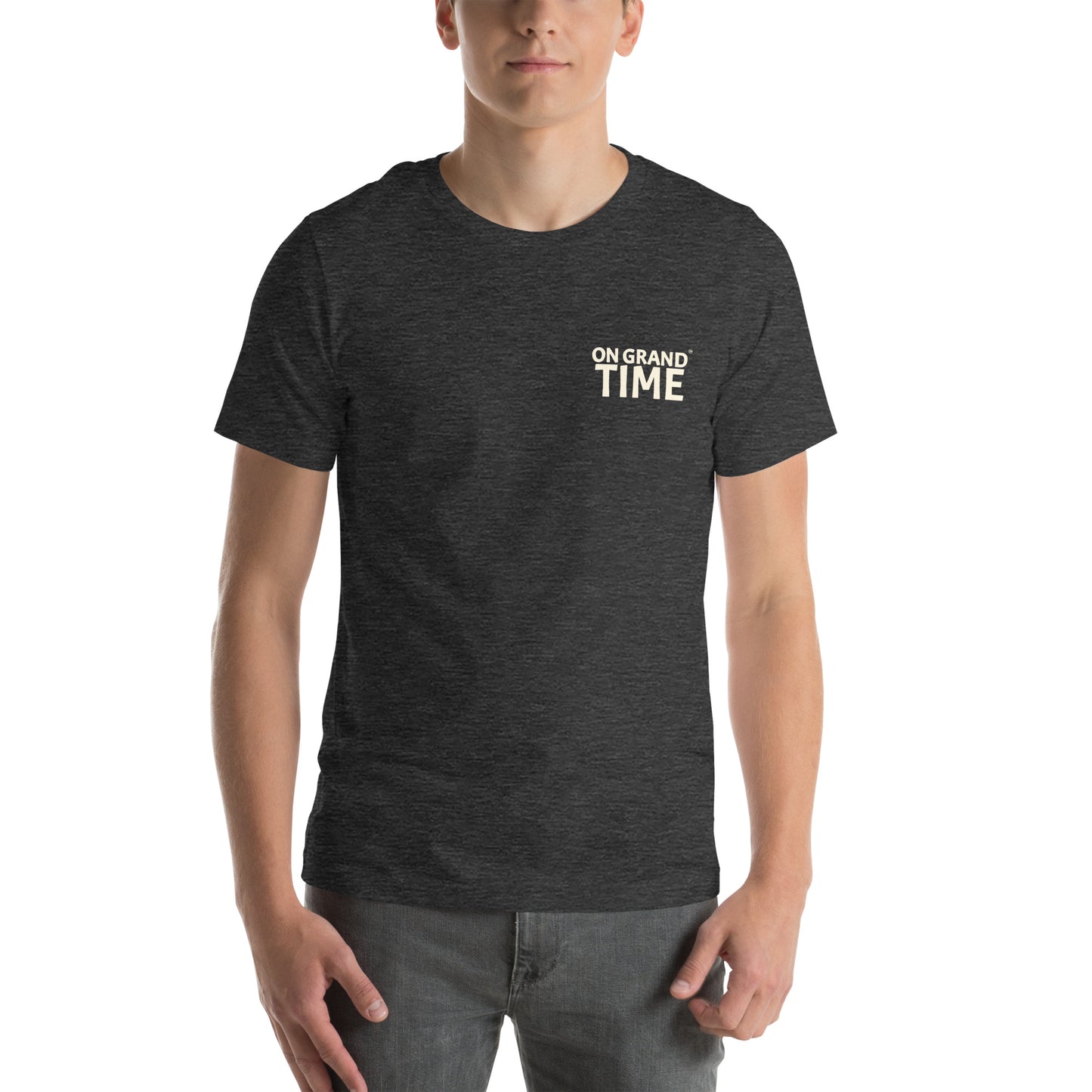 ON GRANDTIME custom jumping Bass design soft style Unisex t-shirt