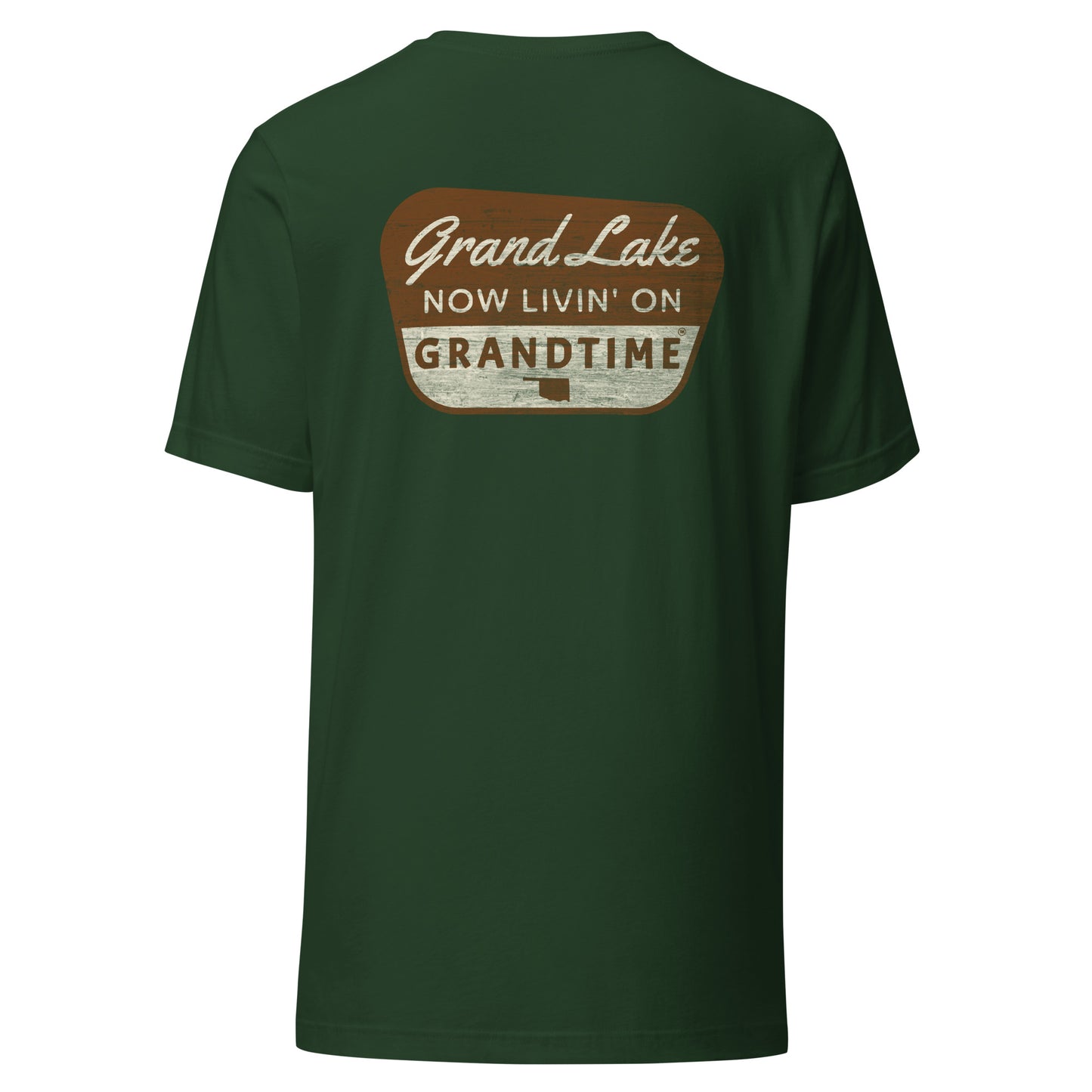 ON GRANDTIME Grand Lake Oklahoma soft style Unisex t-shirt