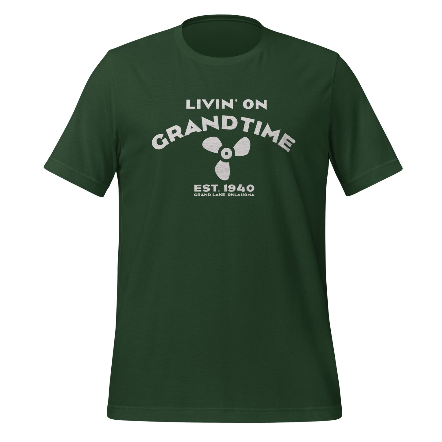 ON GRANDTIME custom boat prop design Unisex soft style t-shirt