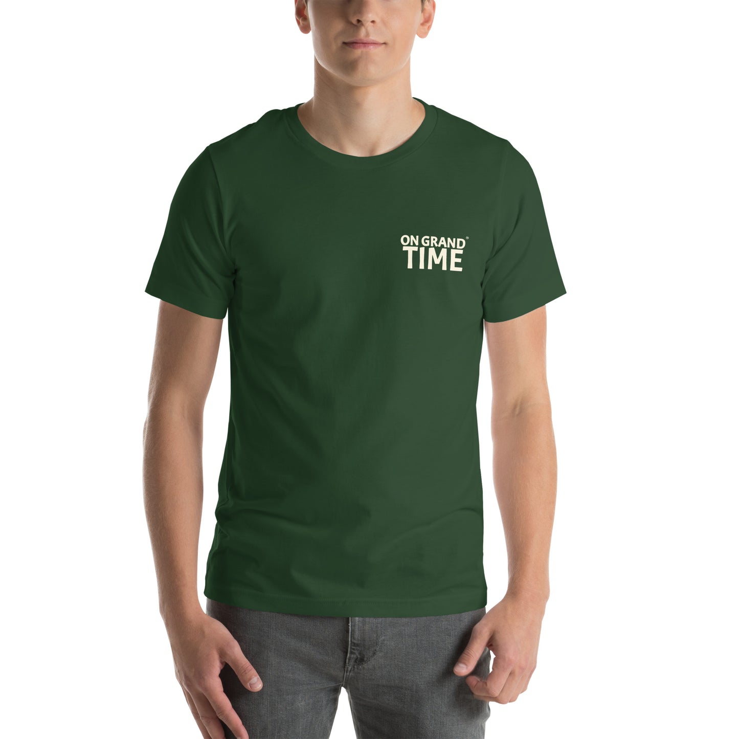 ON GRANDTIME custom jumping Bass design soft style Unisex t-shirt