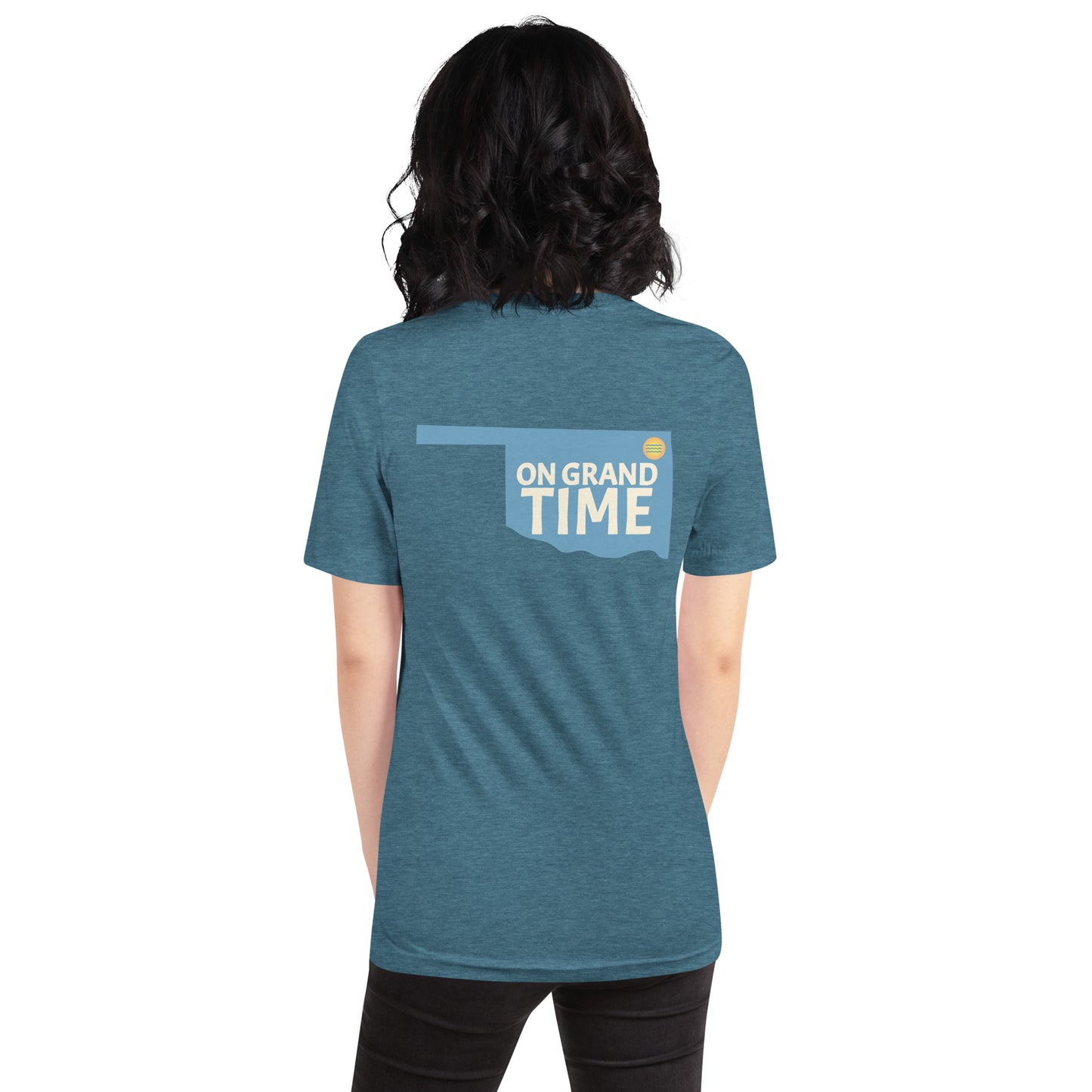 ON GRANDTIME Custom Oklahoma design on a soft Unisex t-shirt