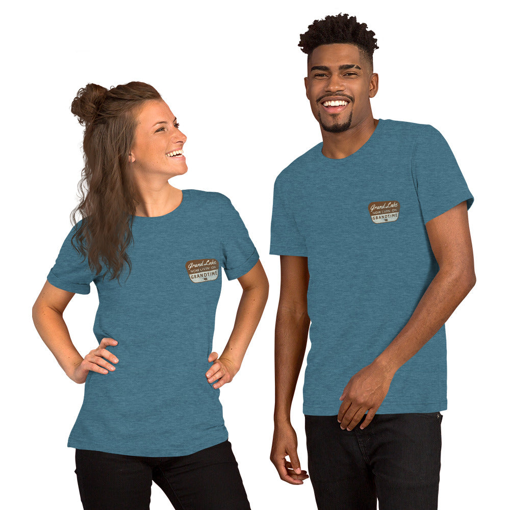 ON GRANDTIME Grand Lake Oklahoma soft style Unisex t-shirt