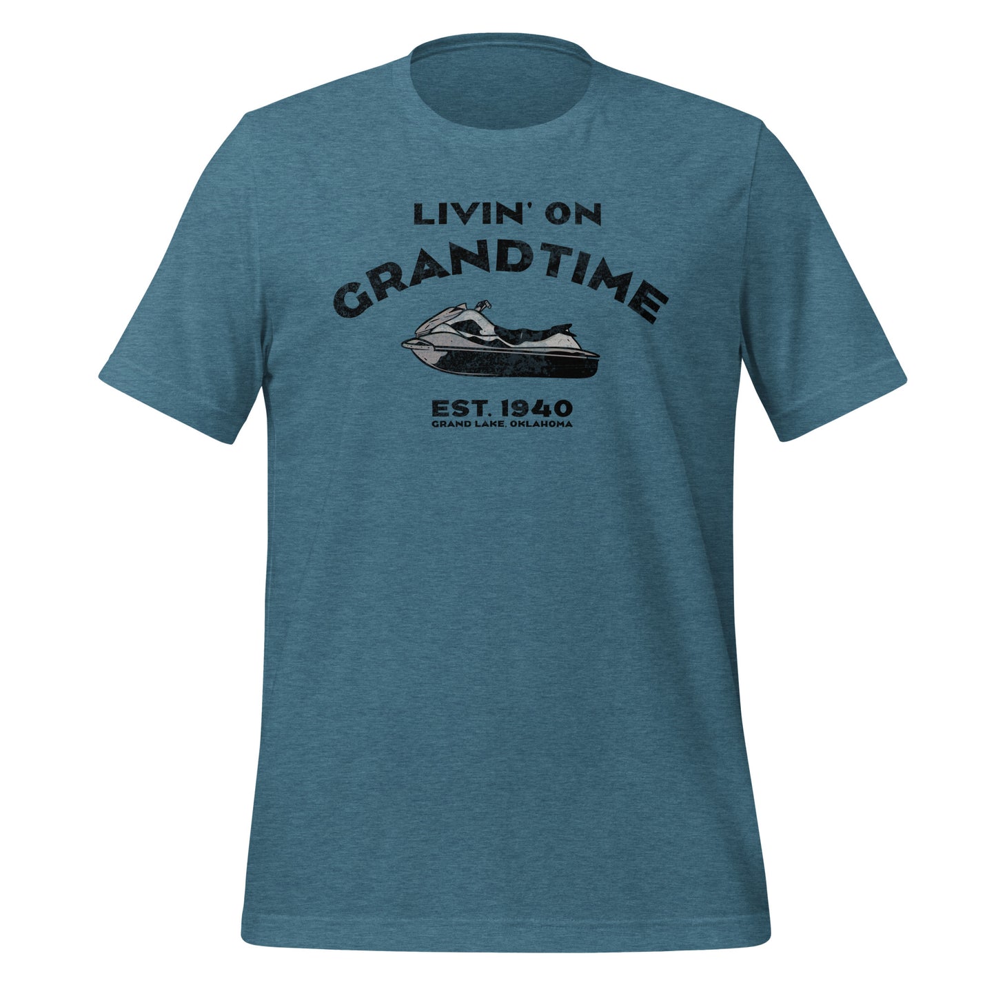LIVIN' ON GRANDTIME Custom Wave Runner Unisex t-shirt