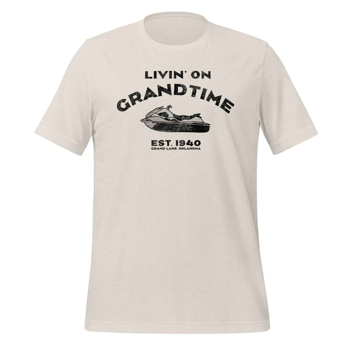 LIVIN' ON GRANDTIME Custom Wave Runner Unisex t-shirt