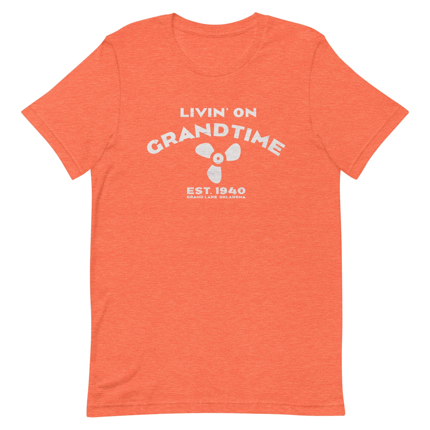 ON GRANDTIME custom boat prop design Unisex soft style t-shirt