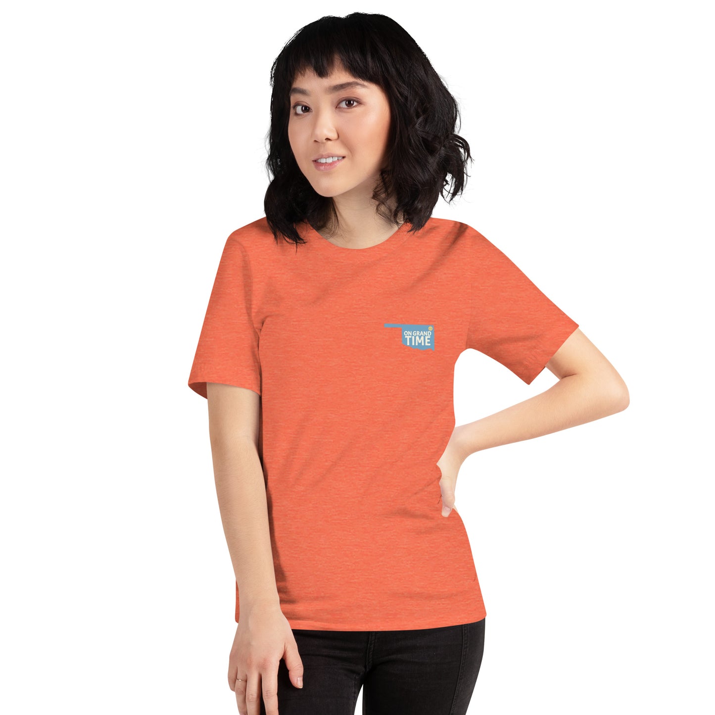 ON GRANDTIME Custom Oklahoma design on a soft Unisex t-shirt