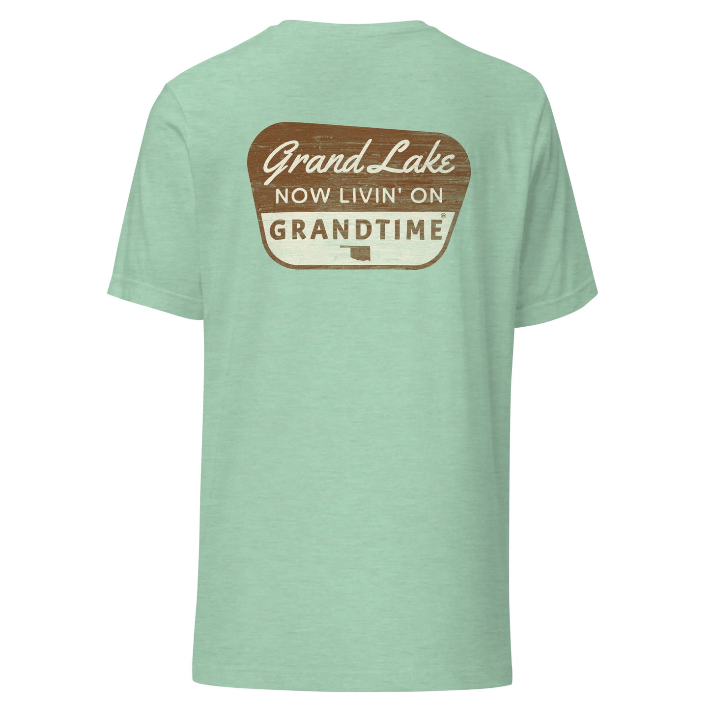 ON GRANDTIME Grand Lake Oklahoma soft style Unisex t-shirt