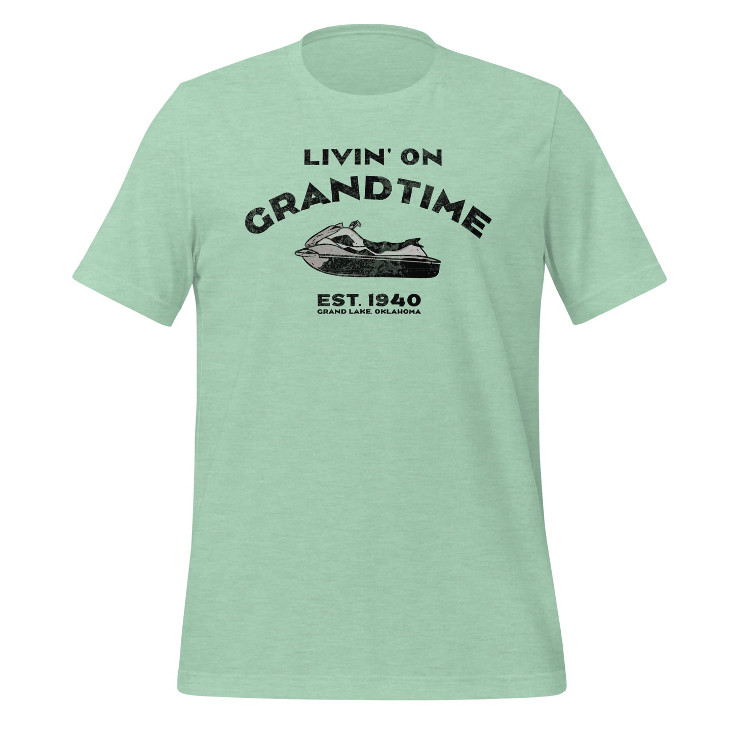 LIVIN' ON GRANDTIME Custom Wave Runner Unisex t-shirt