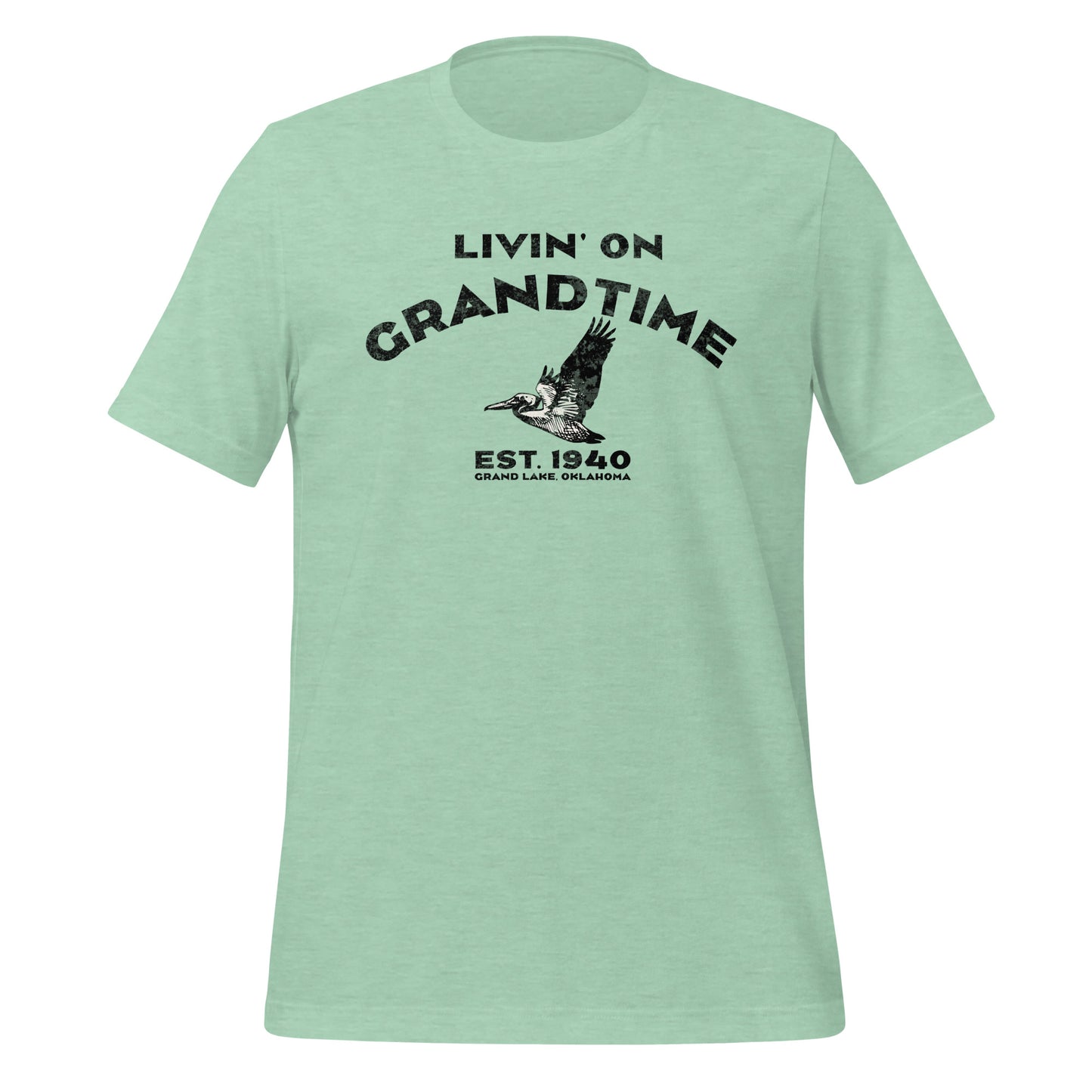 LIVIN' ON GRANDTIME Custom Pellican Unisex t-shirt