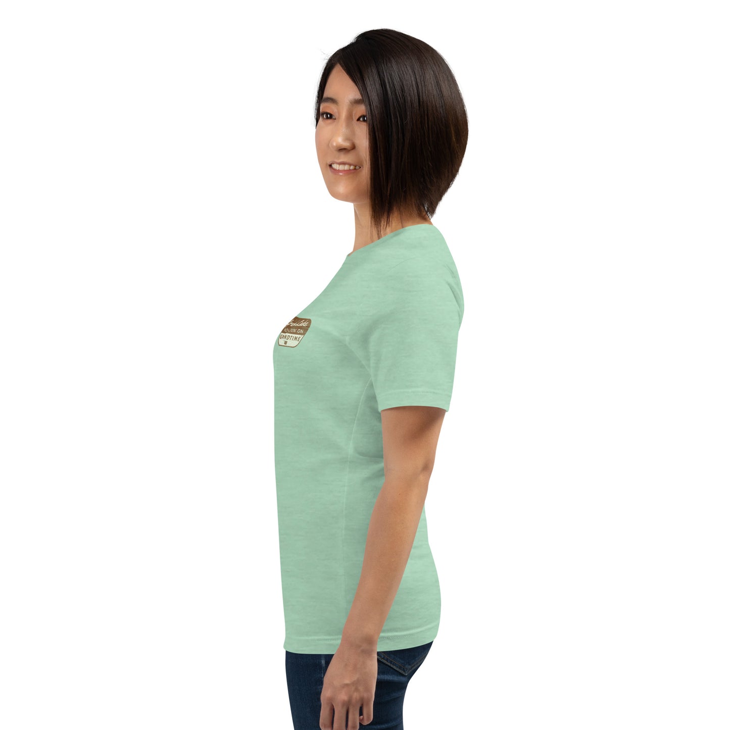 ON GRANDTIME Grand Lake Oklahoma soft style Unisex t-shirt