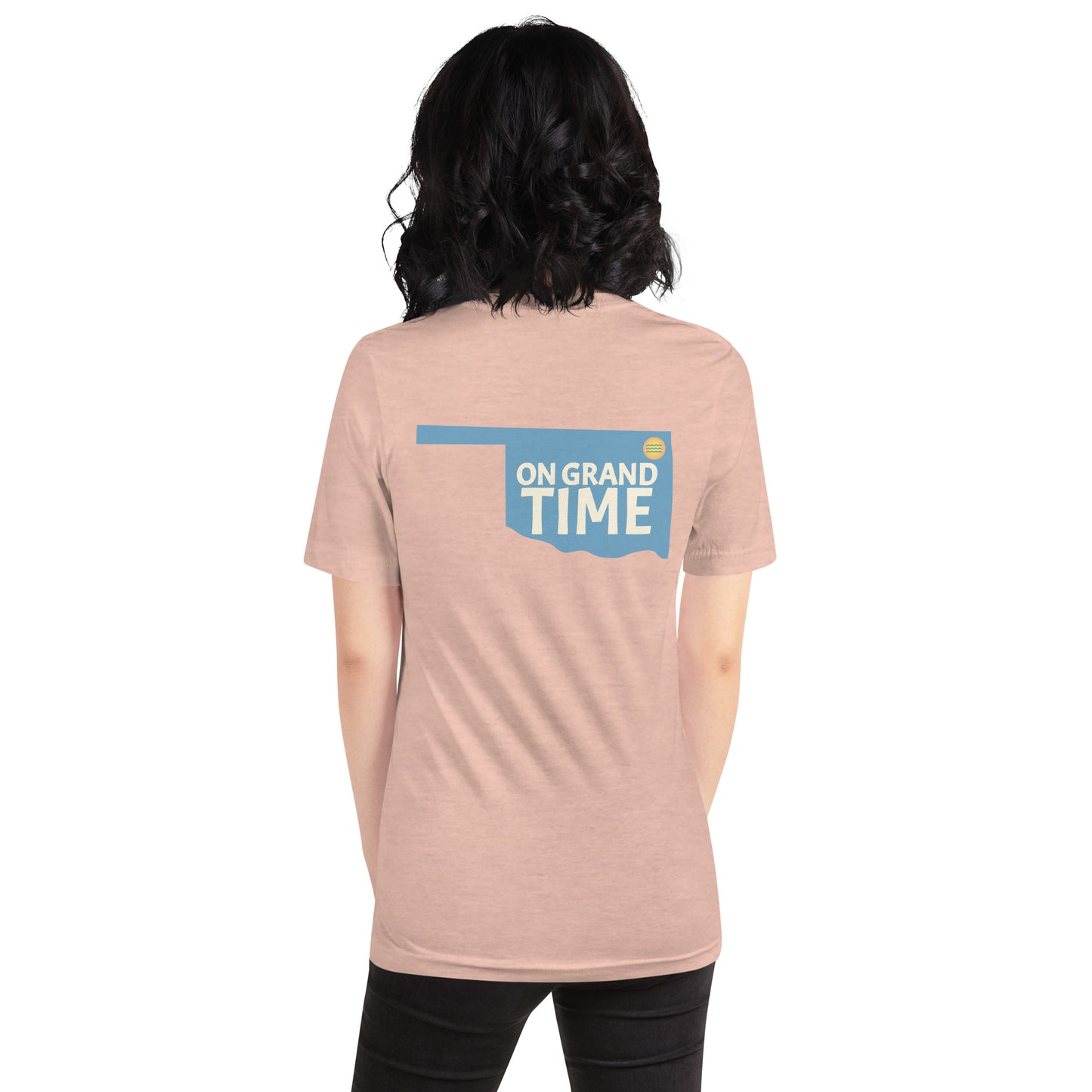 ON GRANDTIME Custom Oklahoma design on a soft Unisex t-shirt