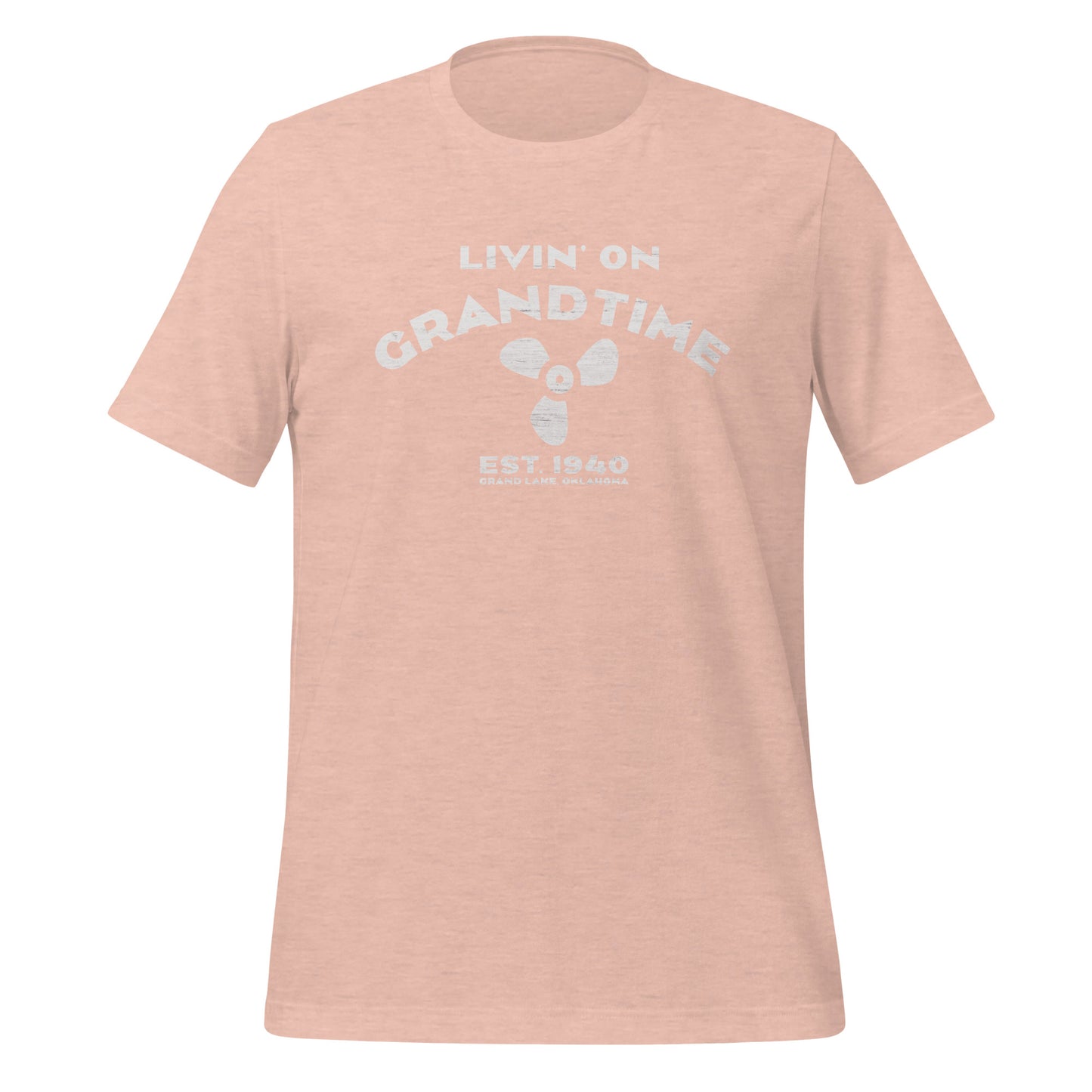 ON GRANDTIME custom boat prop design Unisex soft style t-shirt