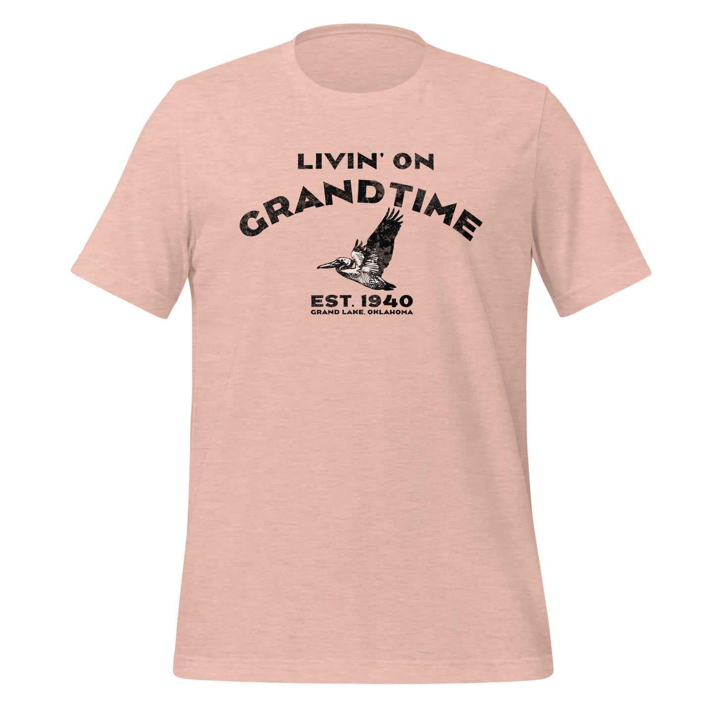 LIVIN' ON GRANDTIME Custom Pellican Unisex t-shirt