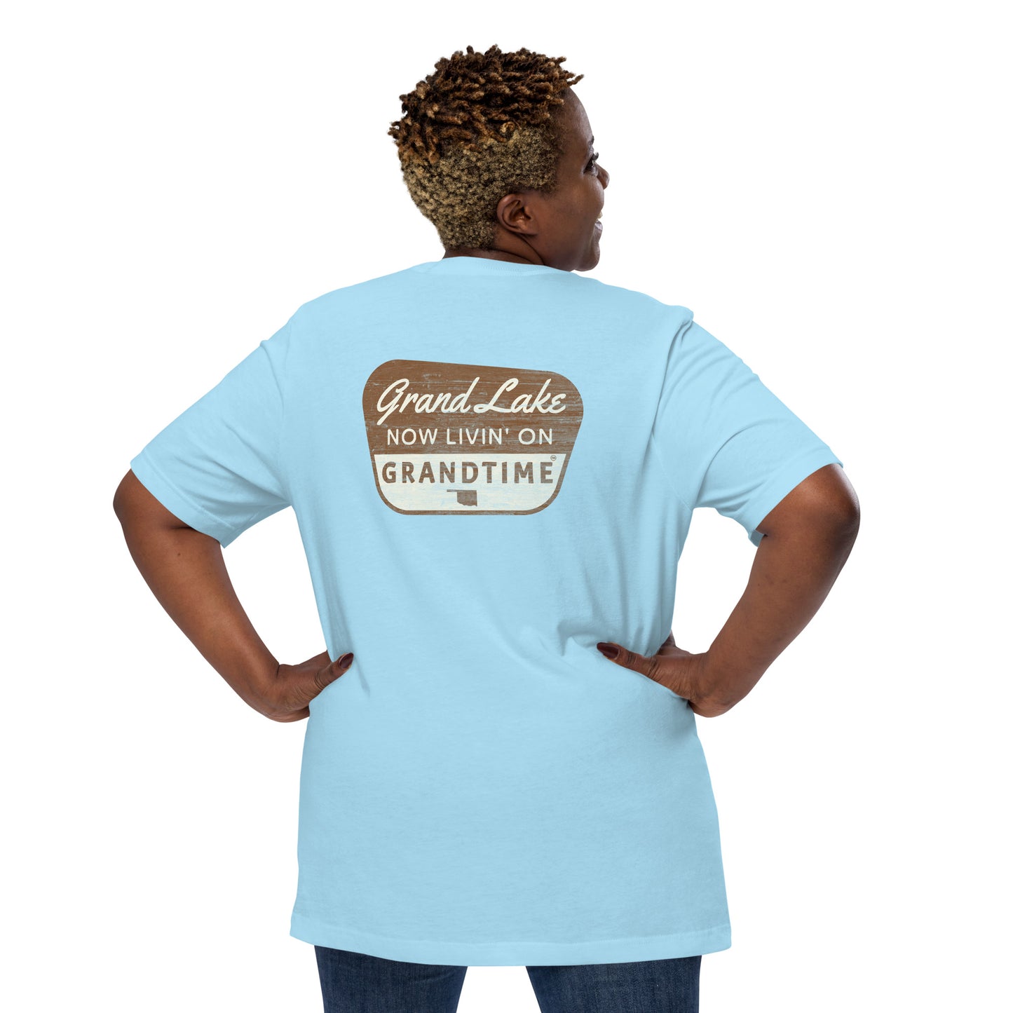ON GRANDTIME Grand Lake Oklahoma soft style Unisex t-shirt