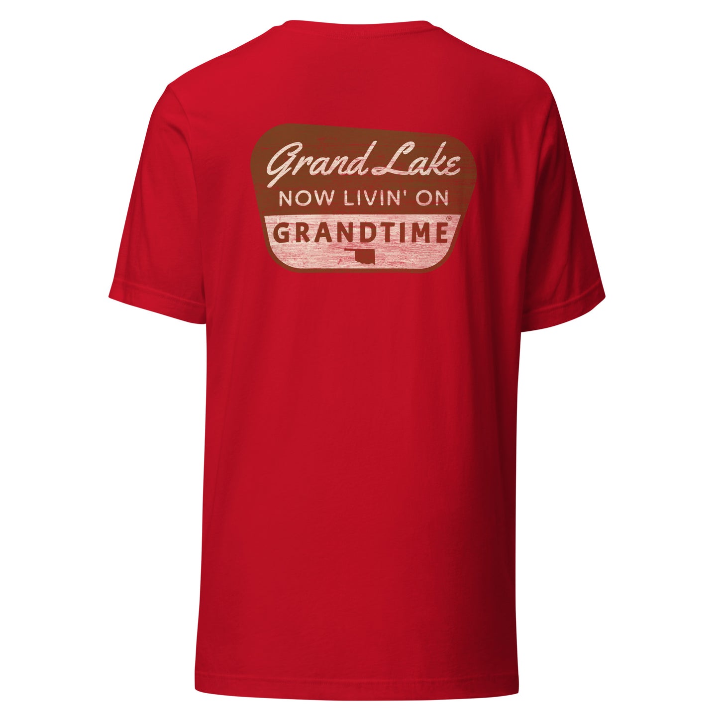 ON GRANDTIME Grand Lake Oklahoma soft style Unisex t-shirt
