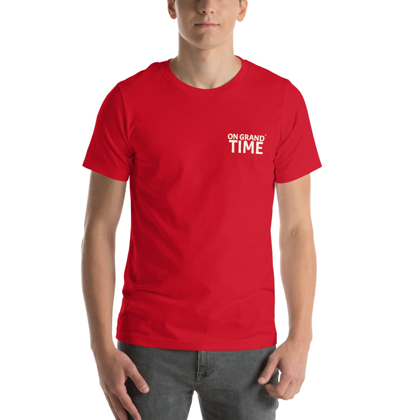ON GRANDTIME custom jumping Bass design soft style Unisex t-shirt