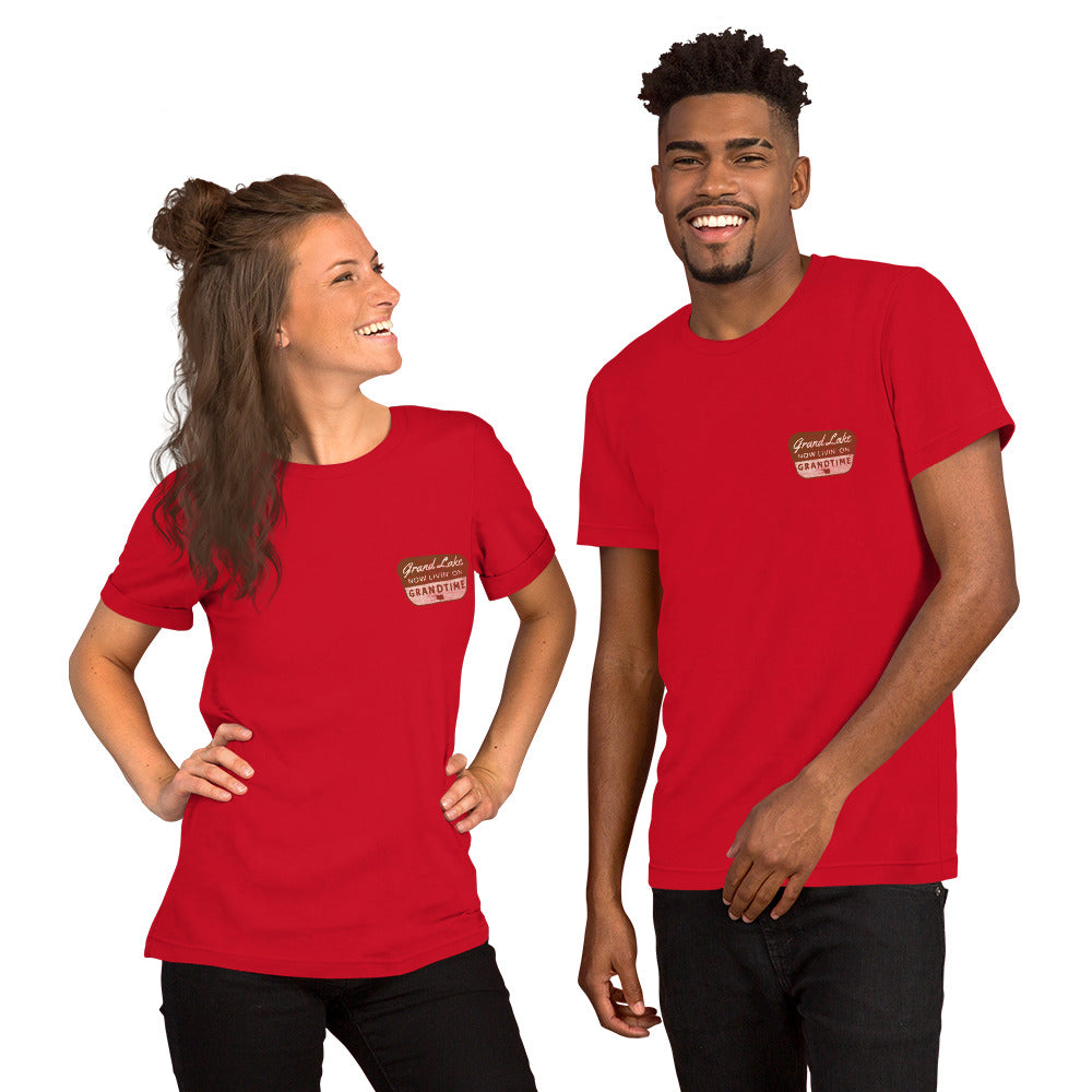 ON GRANDTIME Grand Lake Oklahoma soft style Unisex t-shirt