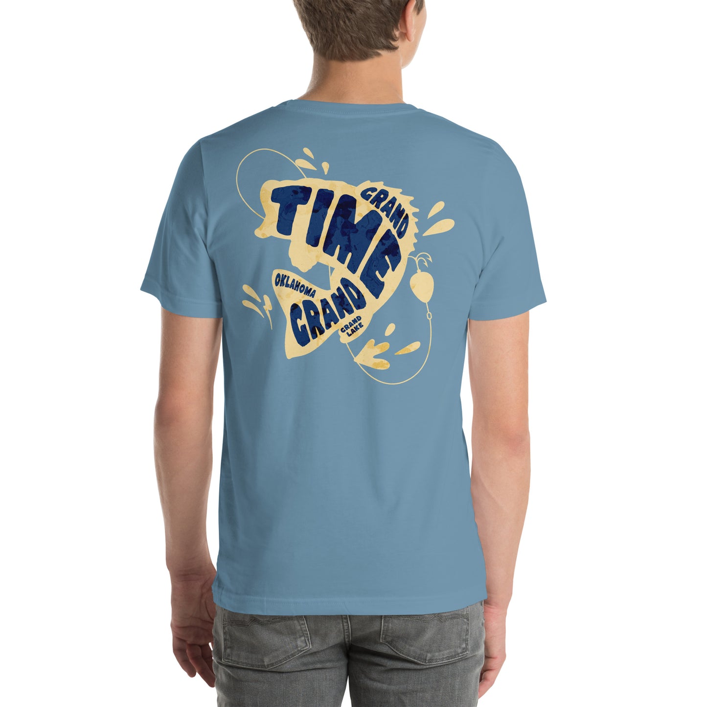 ON GRANDTIME custom jumping Bass design soft style Unisex t-shirt
