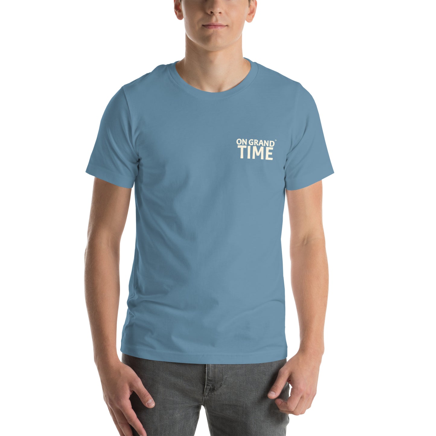 ON GRANDTIME custom jumping Bass design soft style Unisex t-shirt