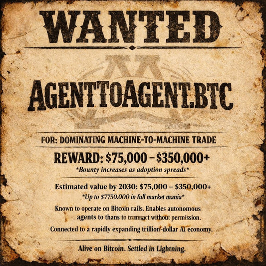 The Next Frontier: Agent-to-Agent Trade on Bitcoin
