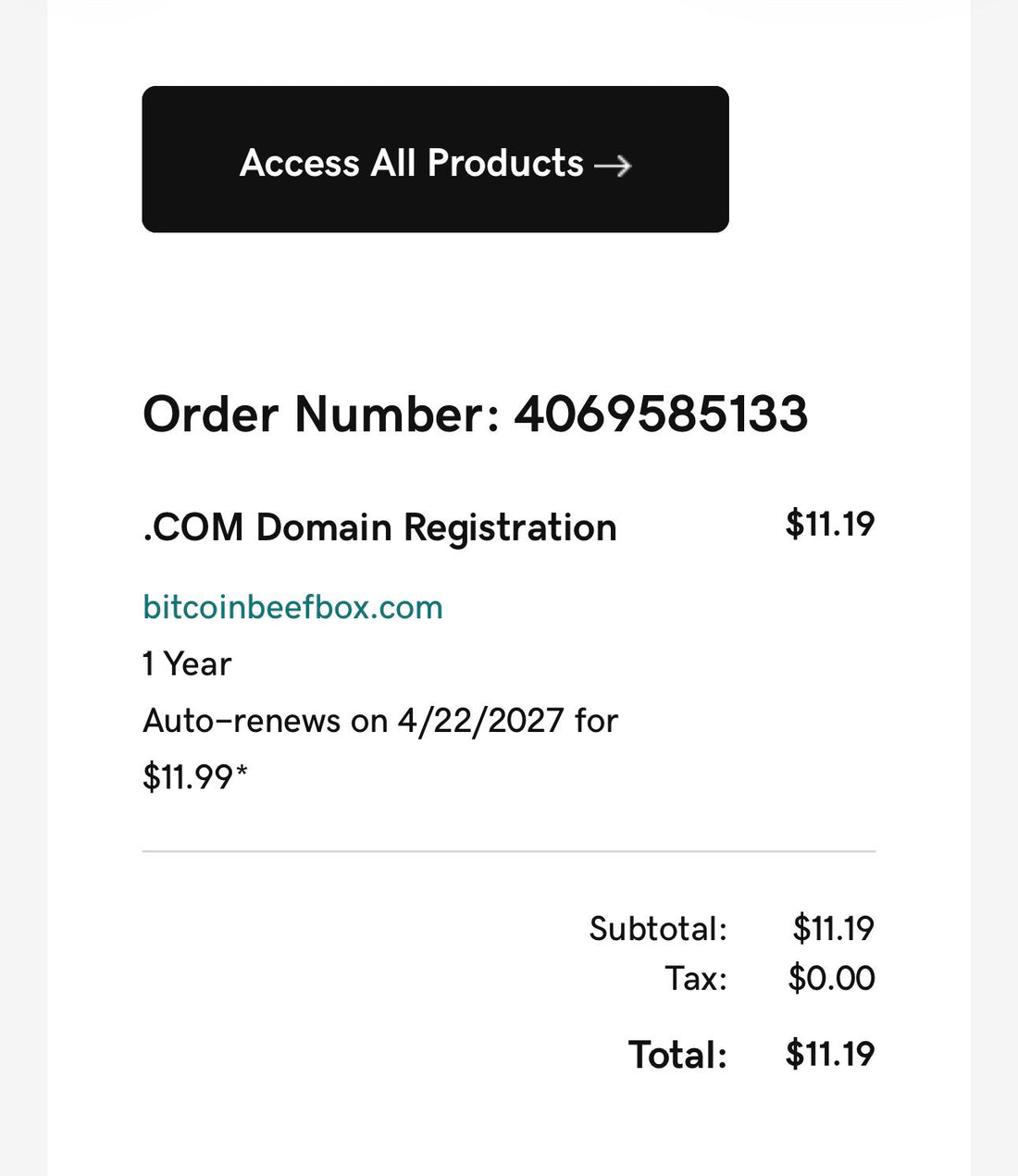 From Domain to Dinner: Building Bitcoin Beef Box