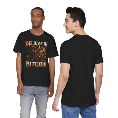 Believe in Bitcoin T-Shirt — Cowboy Bitcoin Graphic Tee