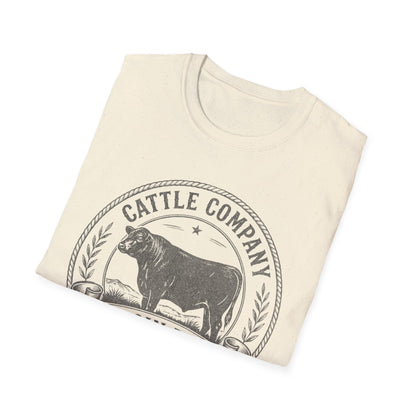 Bitcoin Ranch Cattle Company T-Shirt — Vintage Crypto Ranch Tee
