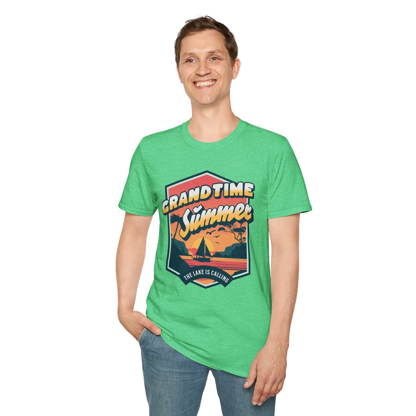 GRANDTIME SUMMER Unisex Softstyle T-Shirt