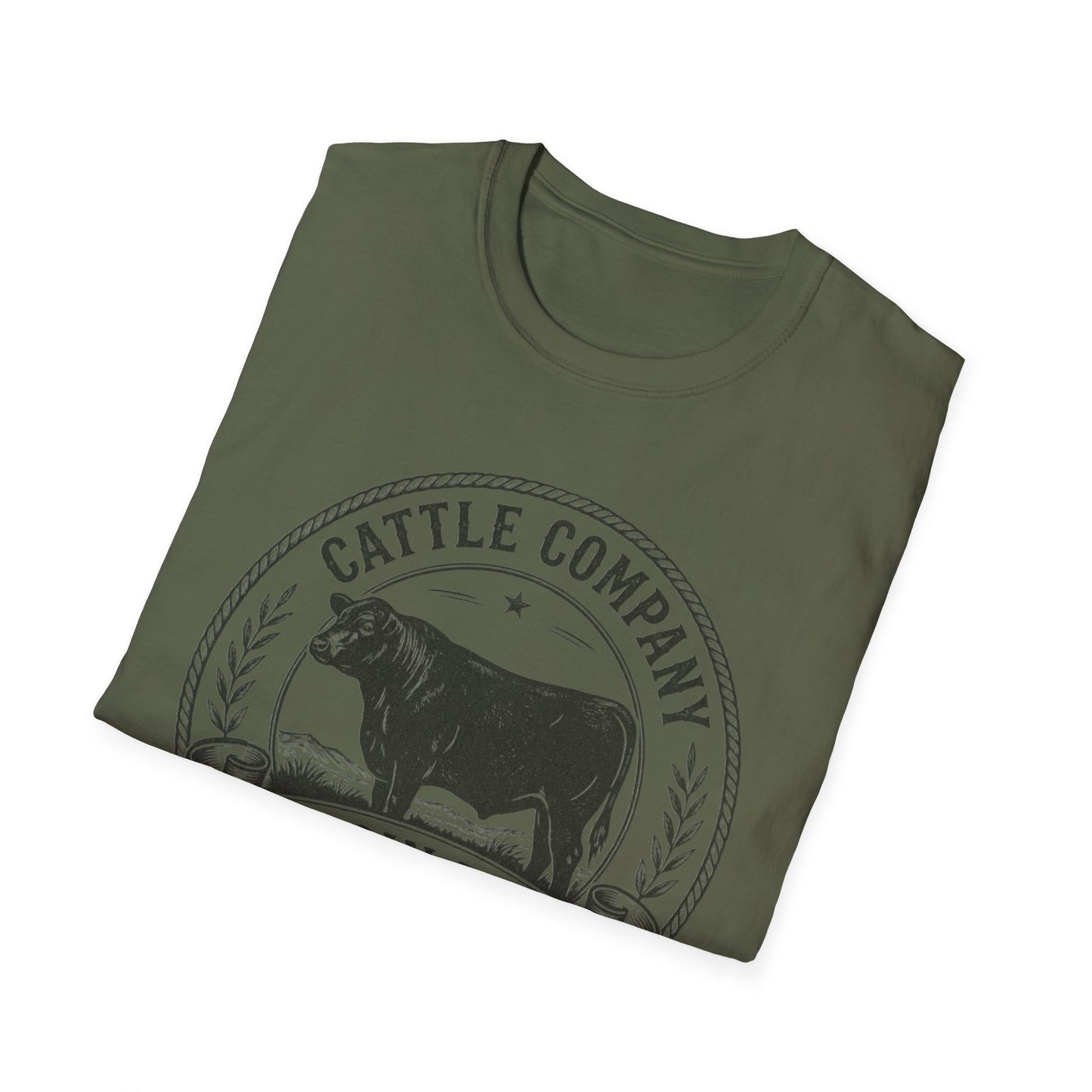 Bitcoin Ranch Cattle Company T-Shirt — Vintage Crypto Ranch Tee