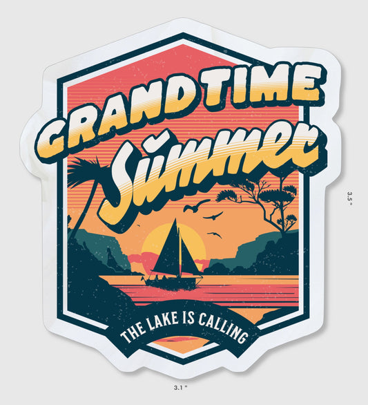 ON GRANDTIME - GrandTime Summer Sticker