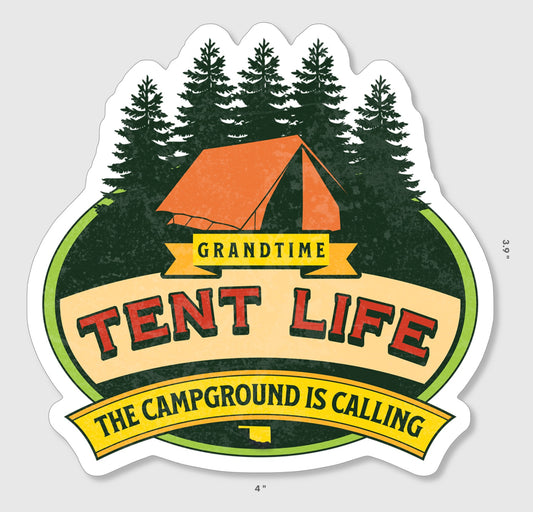 ON GRANDTIME - TENT LIFE The Campground Is Calling