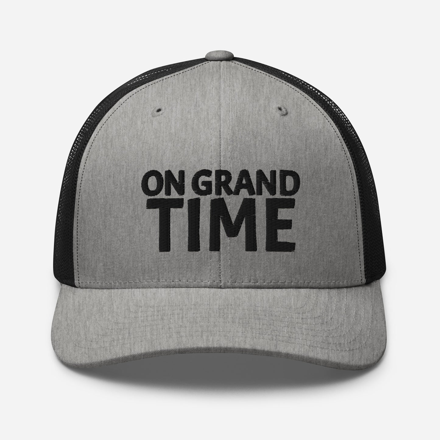 ON GRANDTIME snapback Trucker Cap with custom logo