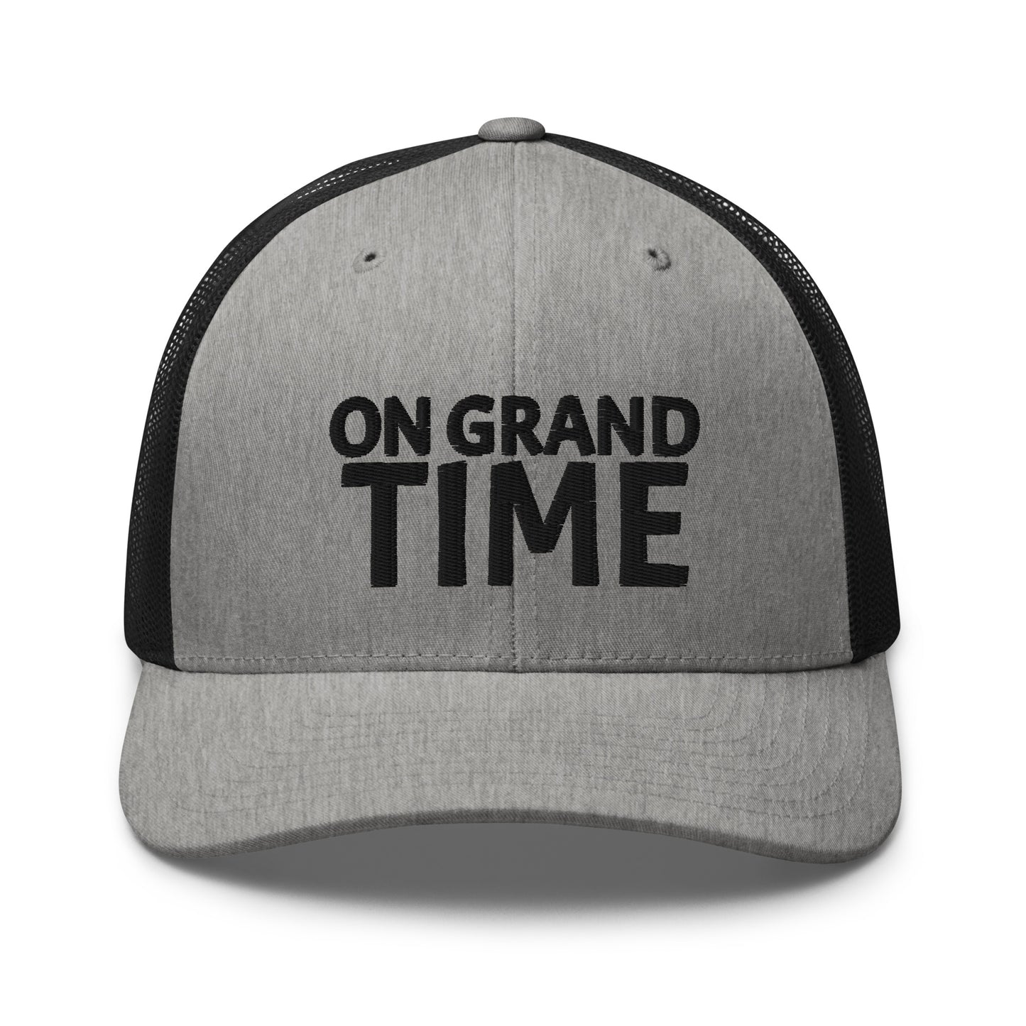 ON GRANDTIME snapback Trucker Cap with custom logo