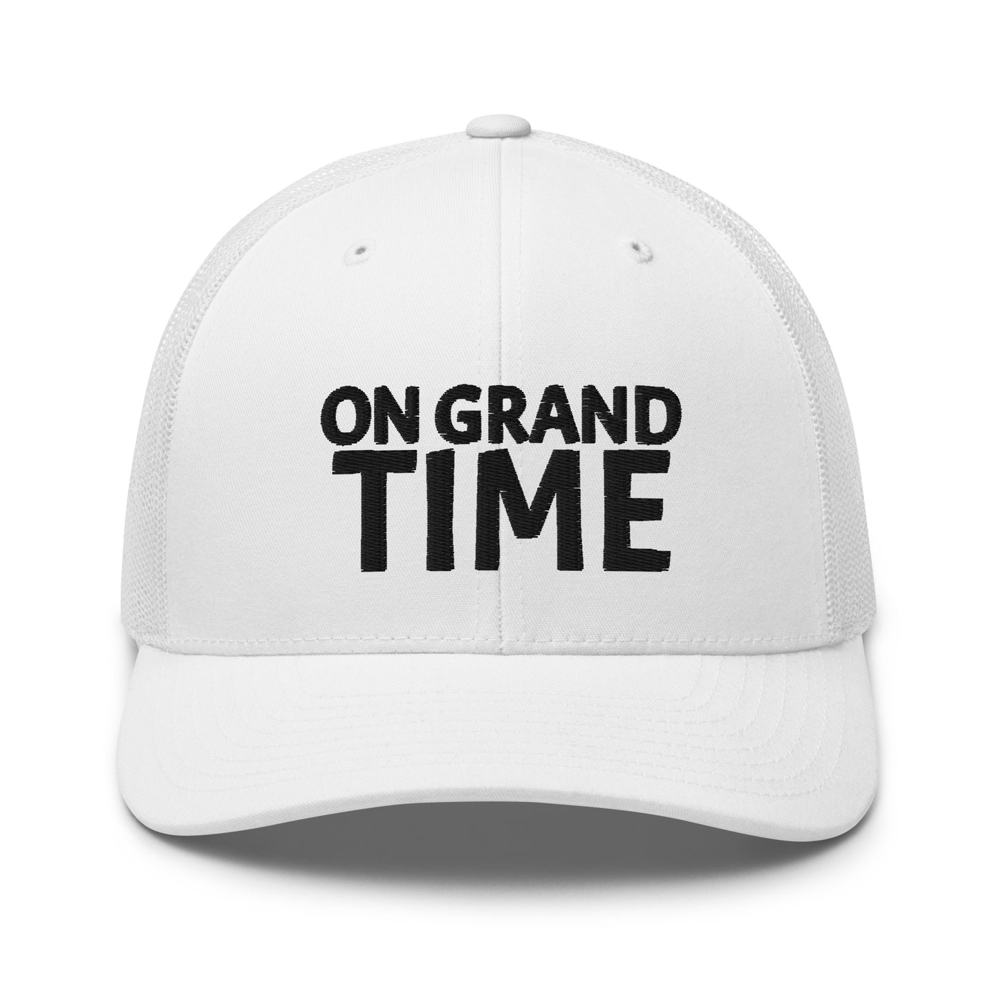 ON GRANDTIME snapback Trucker Cap with custom logo