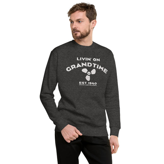 ON GRANDTIME custom prop design Unisex Premium Sweatshirt