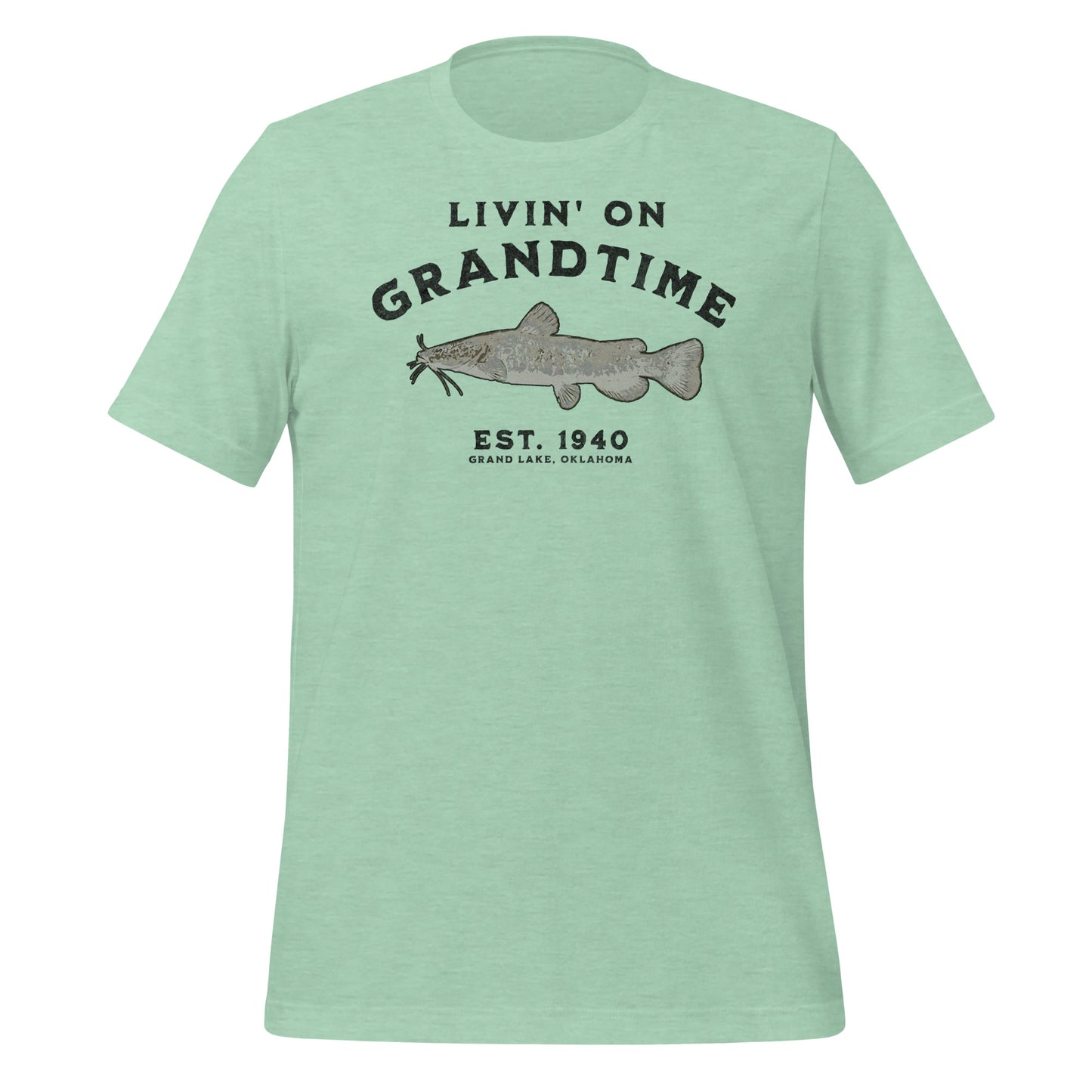 LIVIN' ON GRANDTIME Custom Flathead Catfish Unisex t-shirt