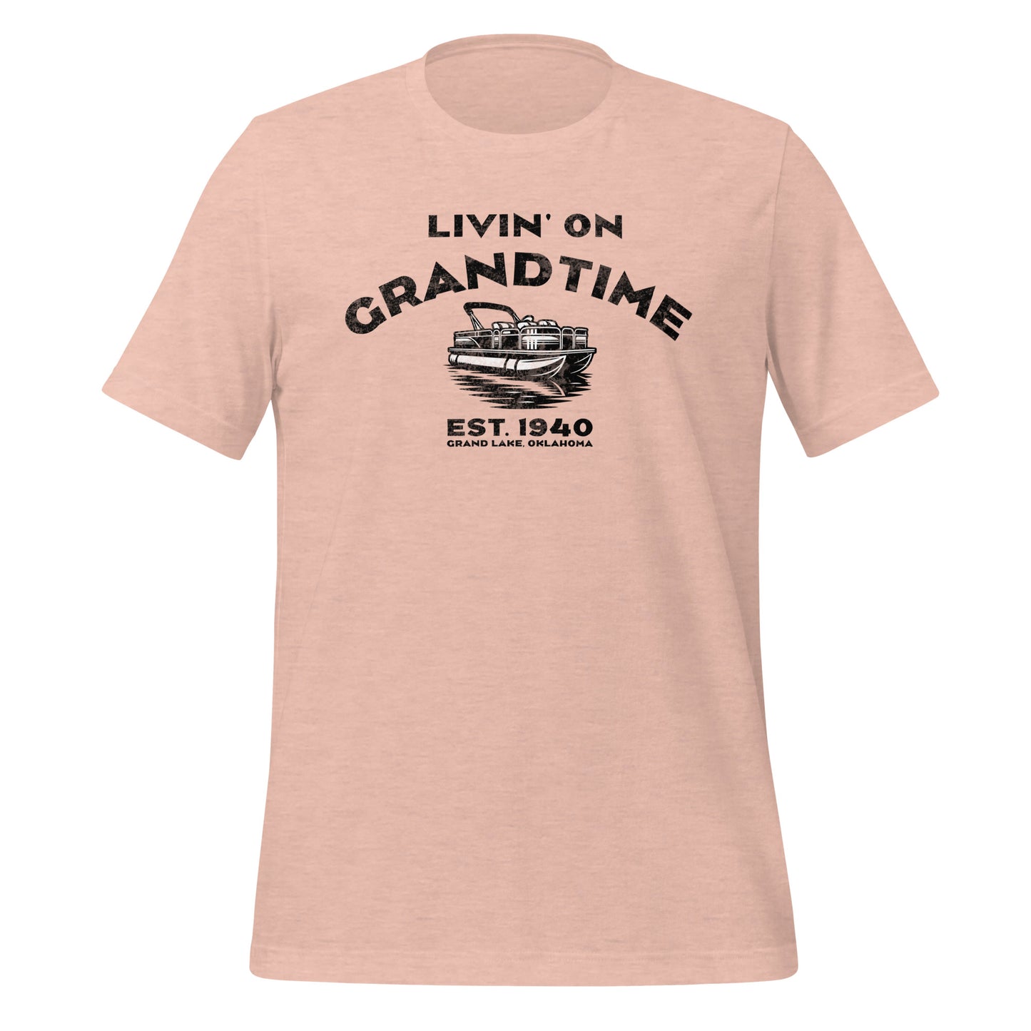 LIVIN' ON GRANDTIME Custom Pontoon Unisex t-shirt