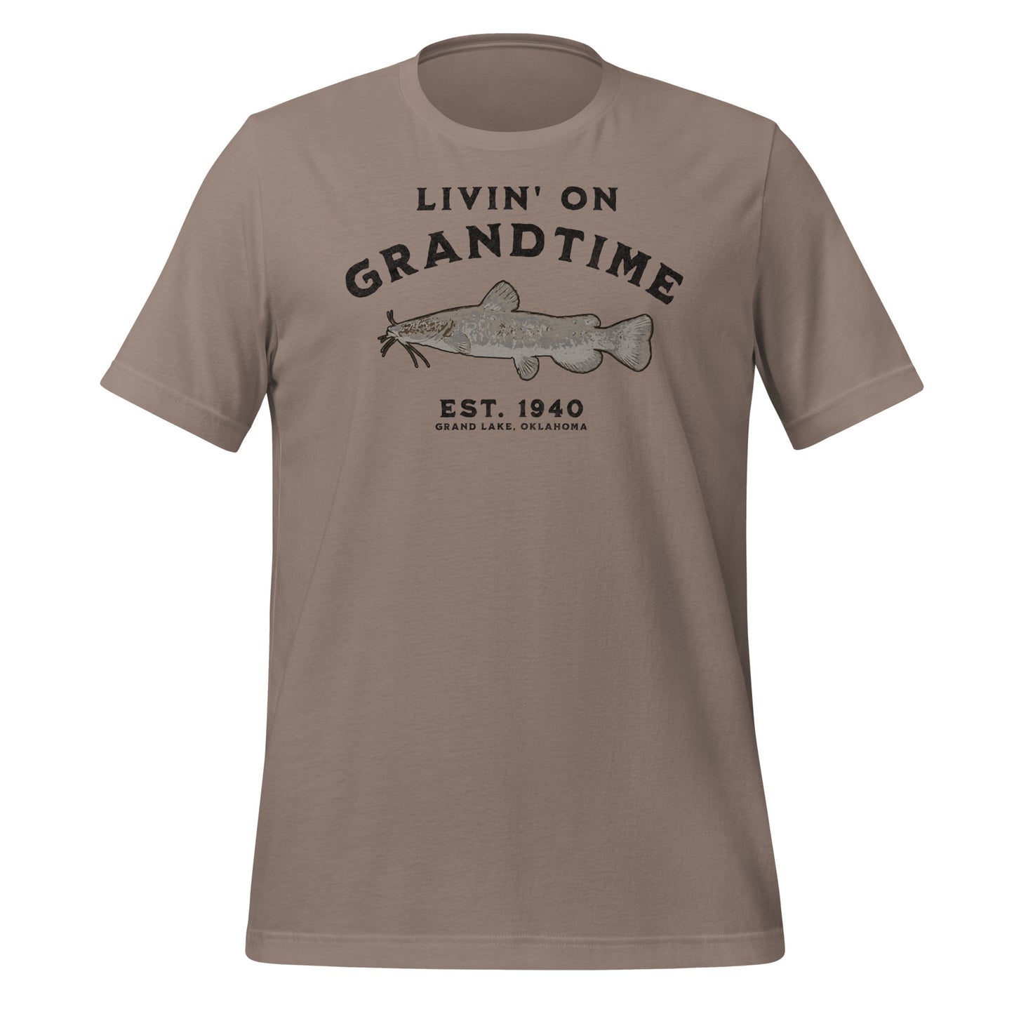 LIVIN' ON GRANDTIME Custom Flathead Catfish Unisex t-shirt